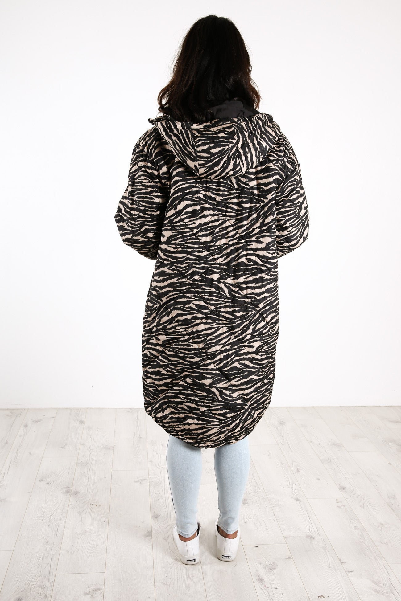 Madison Puffer Jacket Zebra