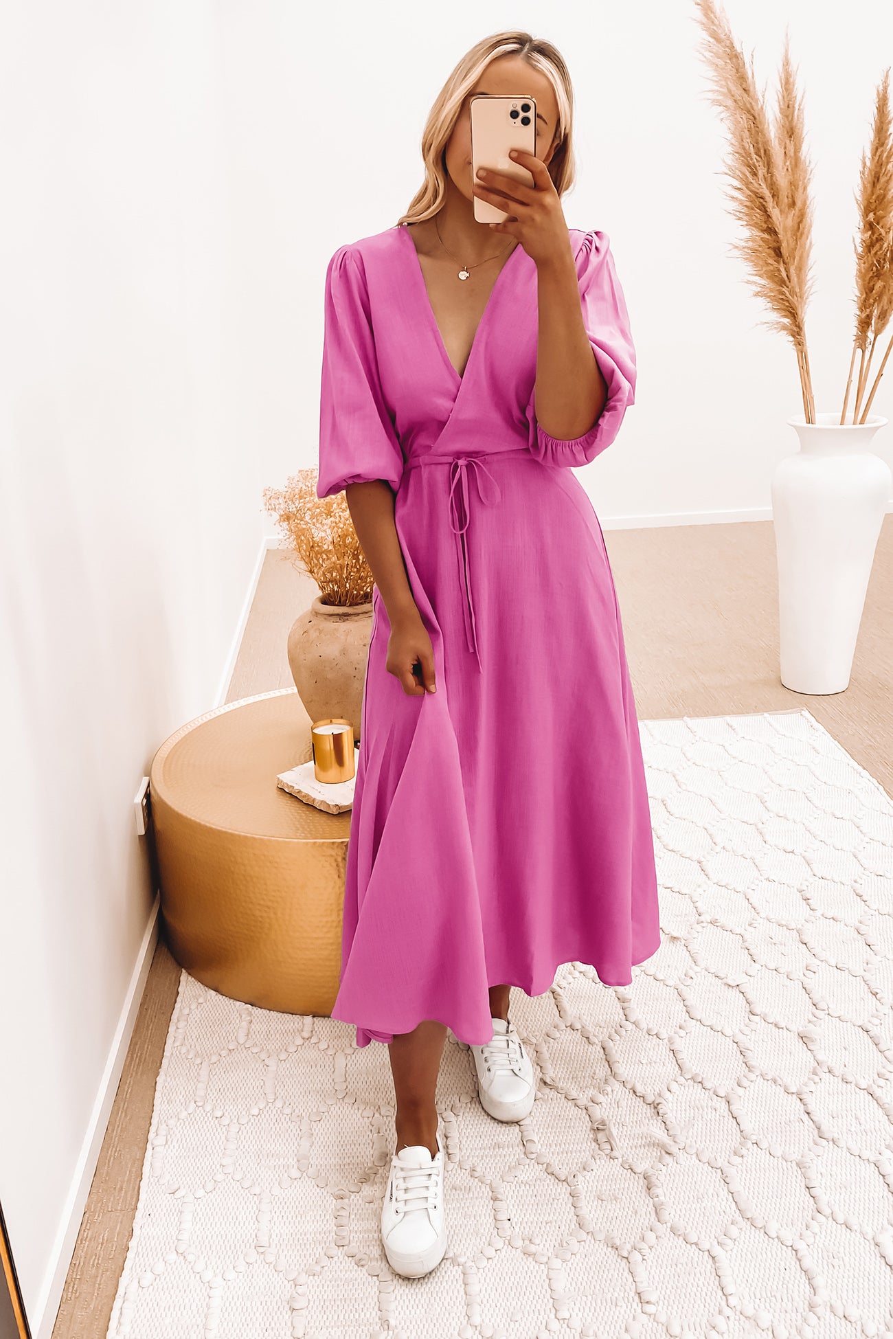 Mahler Maxi Dress Pink