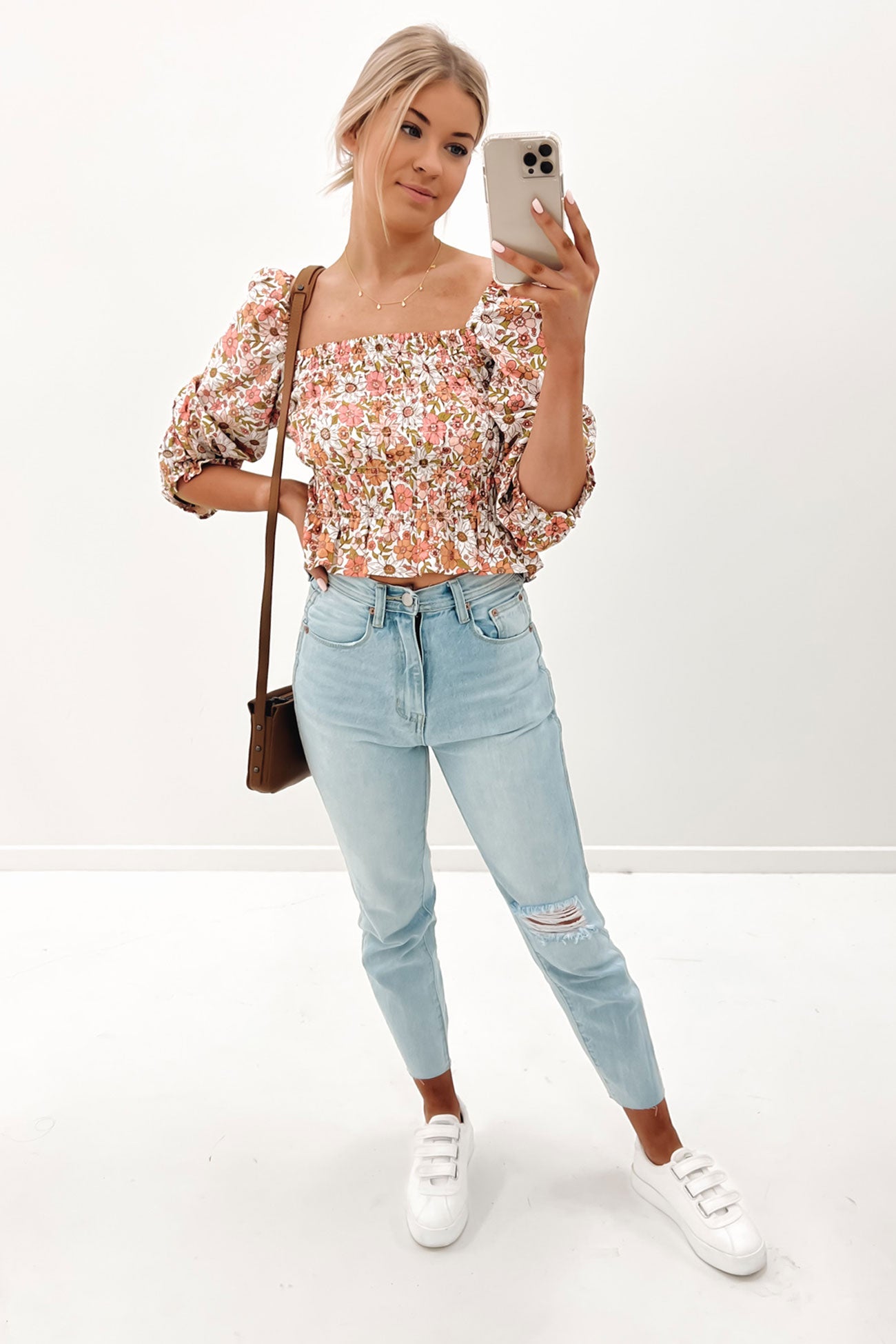 Maisie Floral Top Print