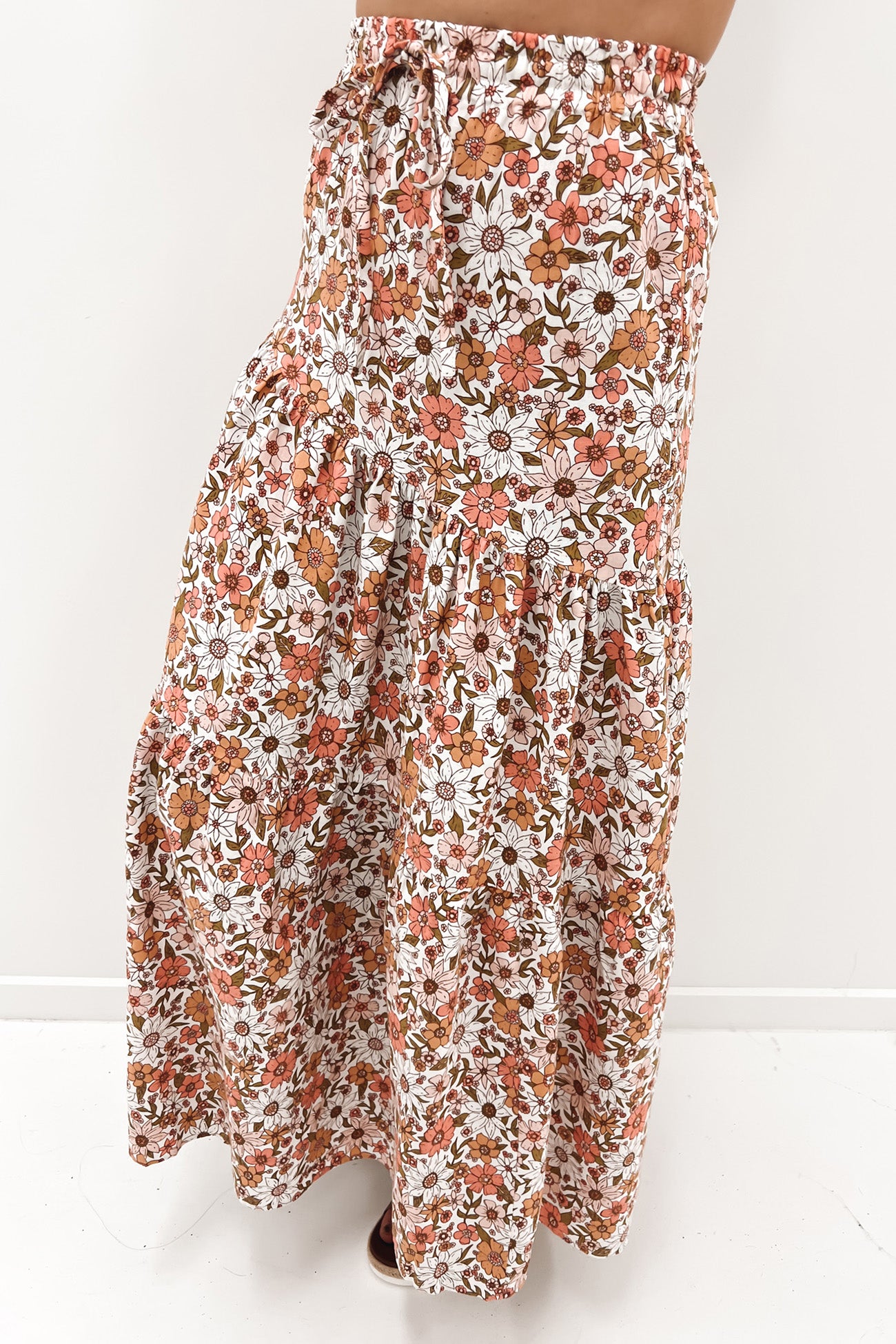 Maisie Floral Maxi Skirt Print