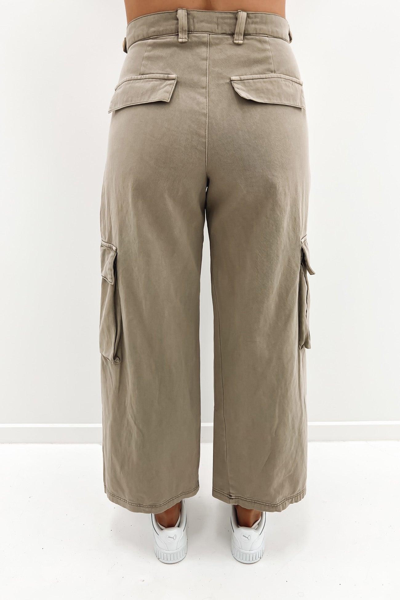 Maisy Cargo Pant Khaki