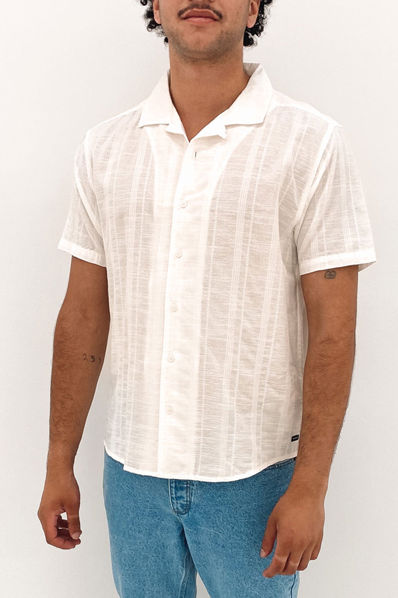 Manchester Short Sleeve Shirt Natural