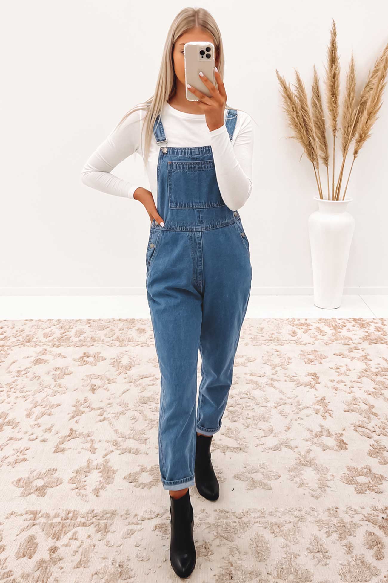 Mandy Overall Mid Blue