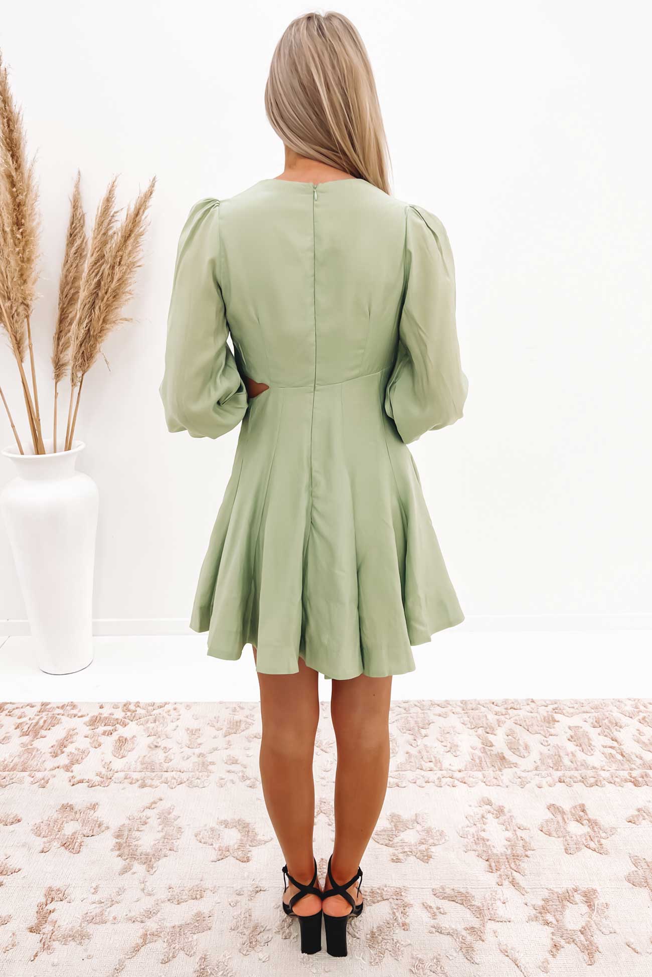 Marlowe Mini Dress Sage