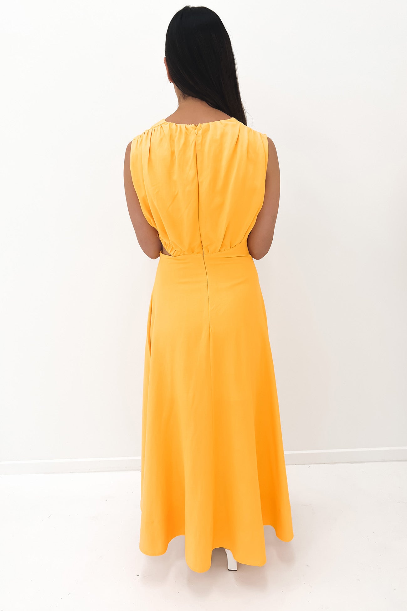 Max Midi Dress Mustard