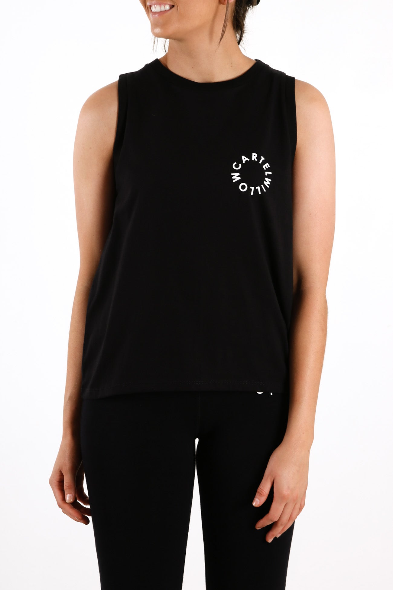 Maya Muscle Tank Black