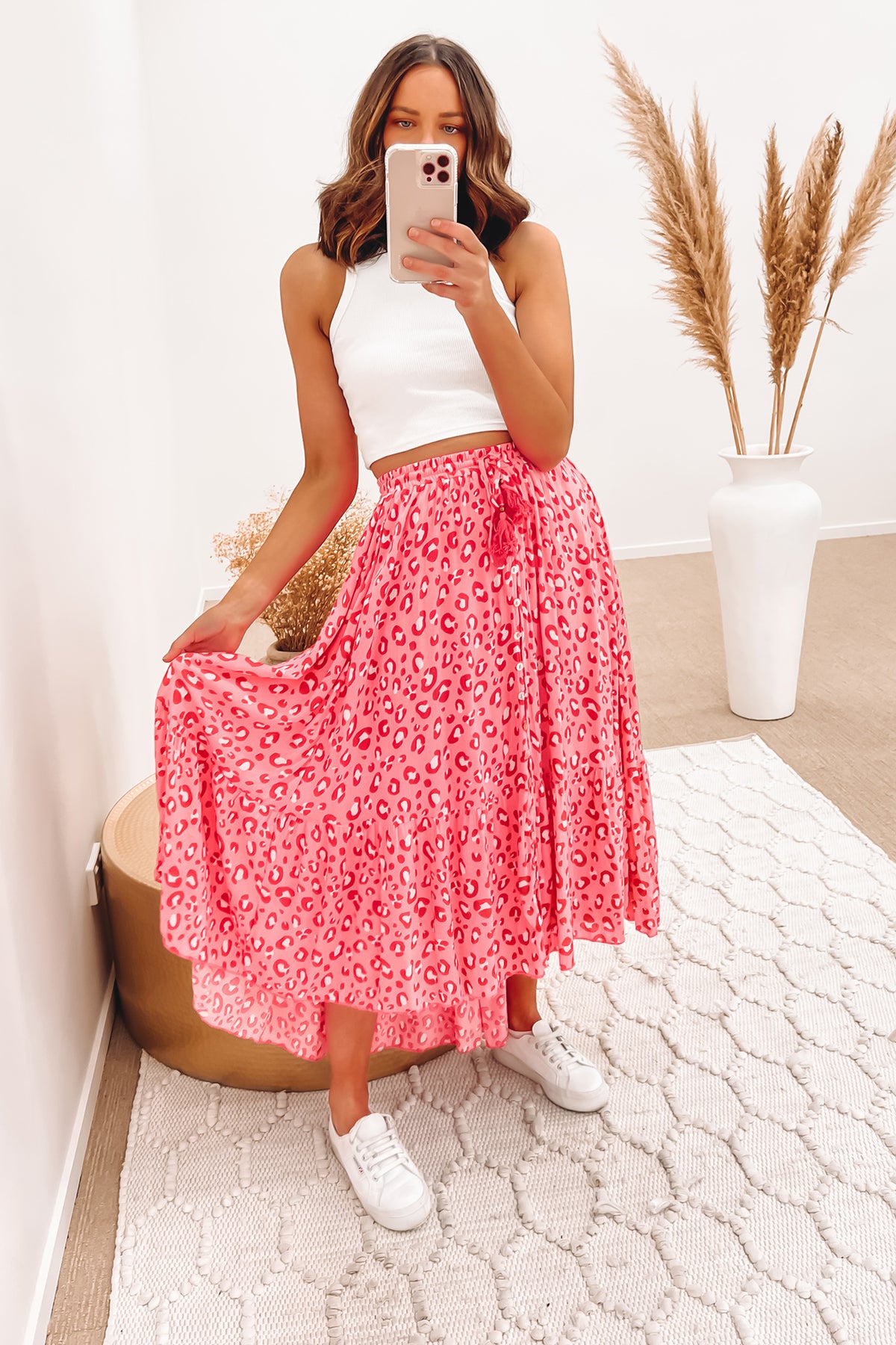 Leopard maxi outlet skirt australia