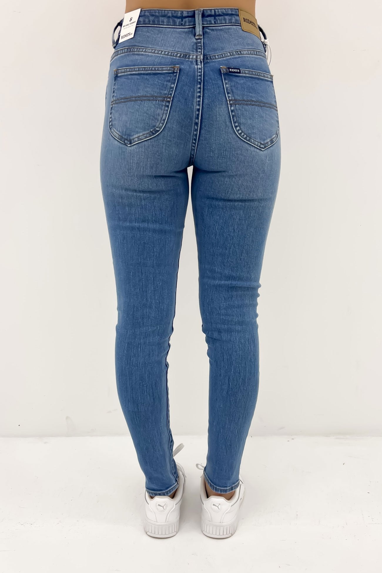 Mid Ankle Skimmer Jean Mystic Indigo