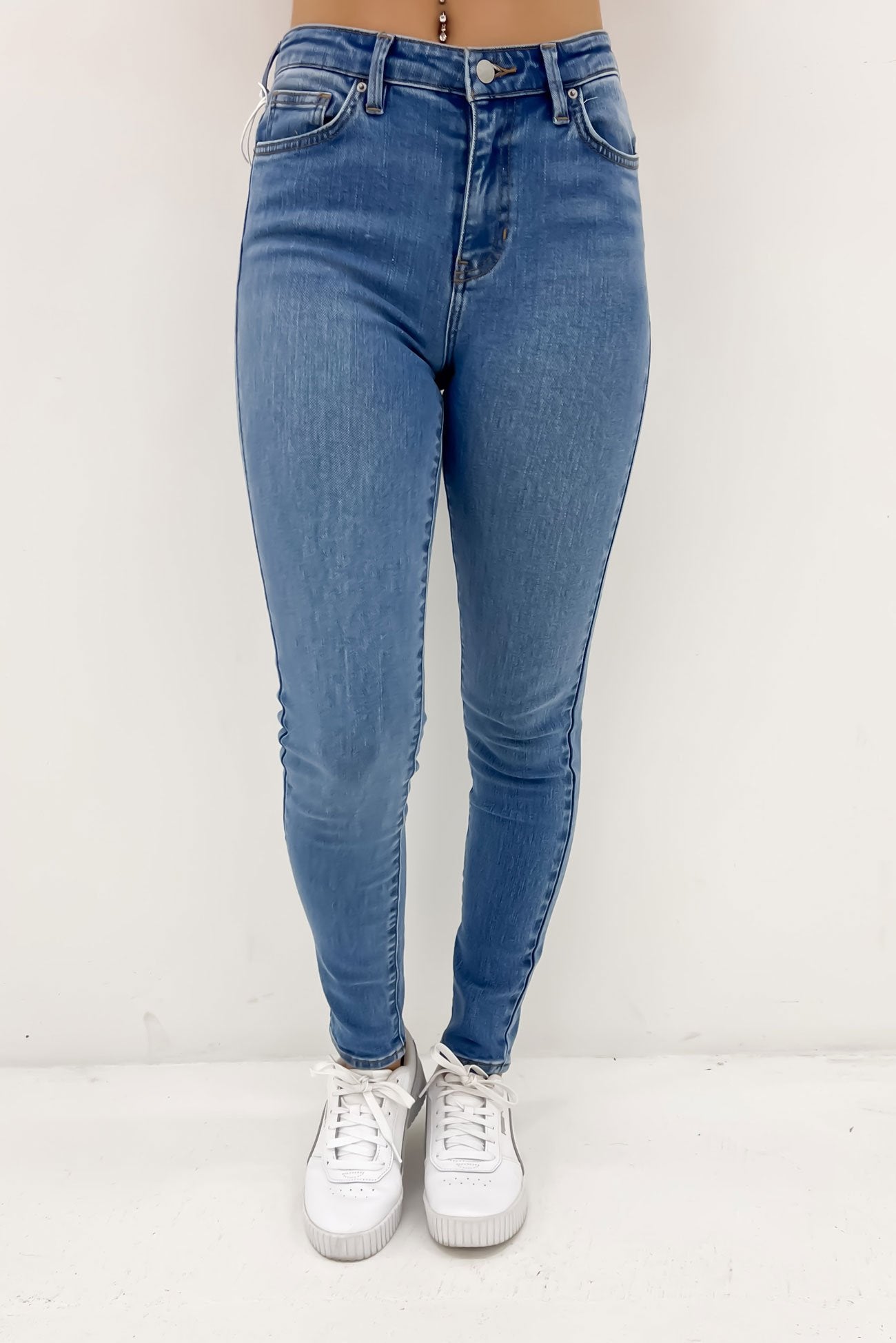 Mid Ankle Skimmer Jean Mystic Indigo