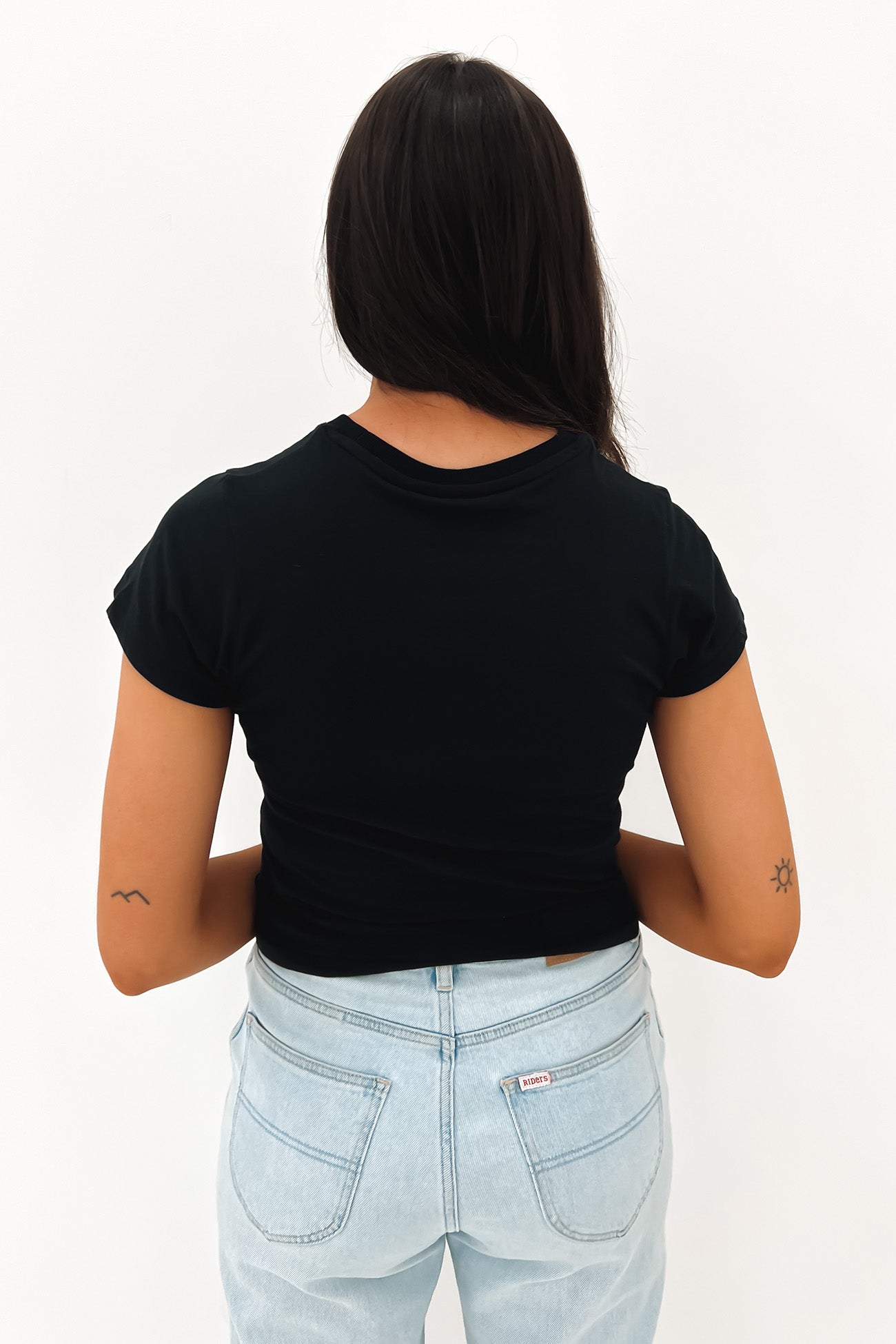 Minimal Thrills Mini Tee Washed Black