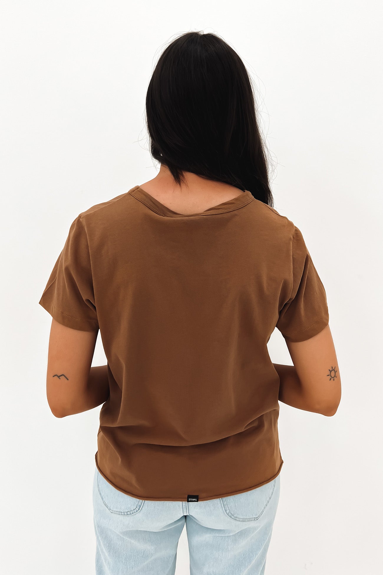 Minimal Thrills Relaxed Tee Bronze