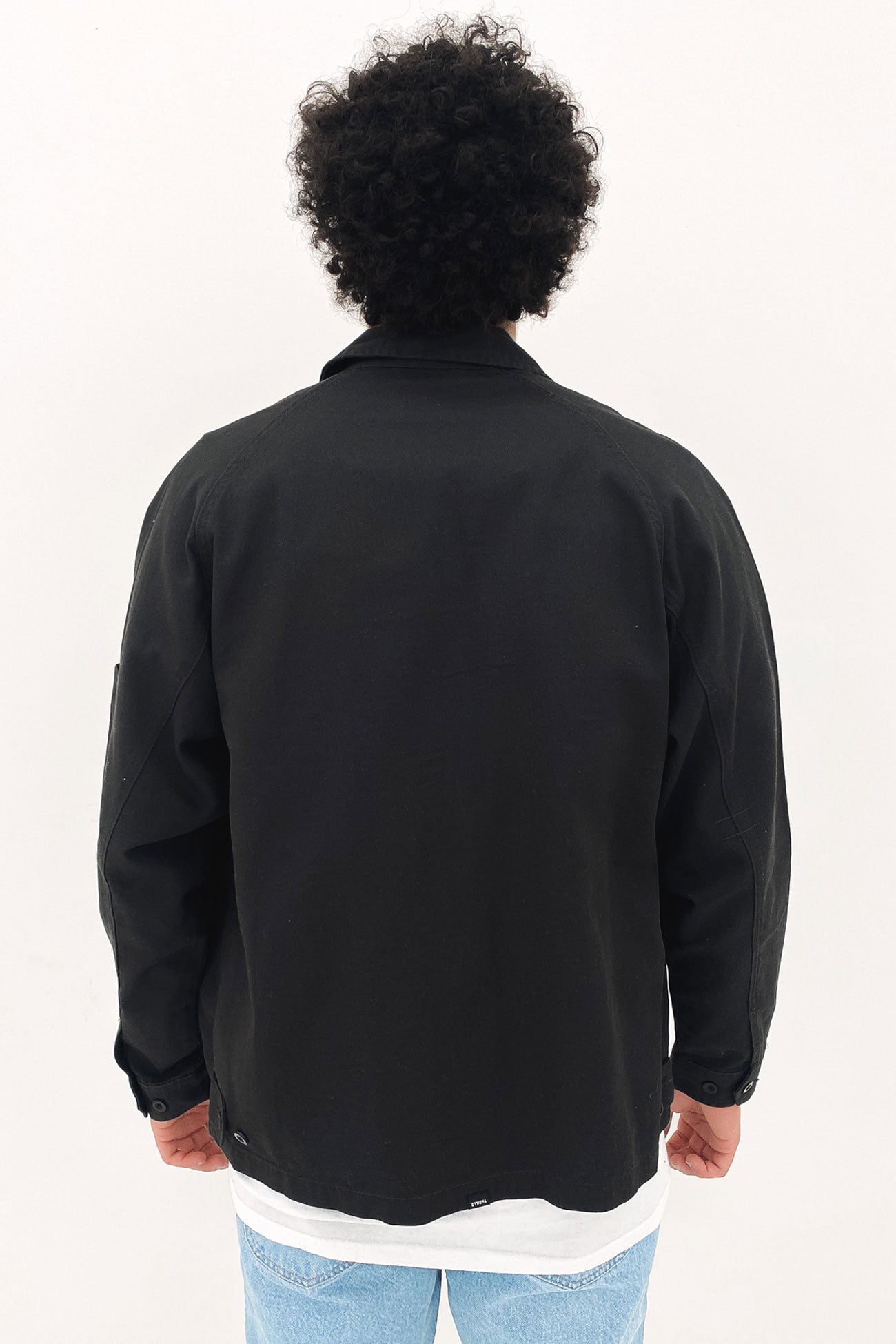 Minimal Thrills Work Jacket Washed Black