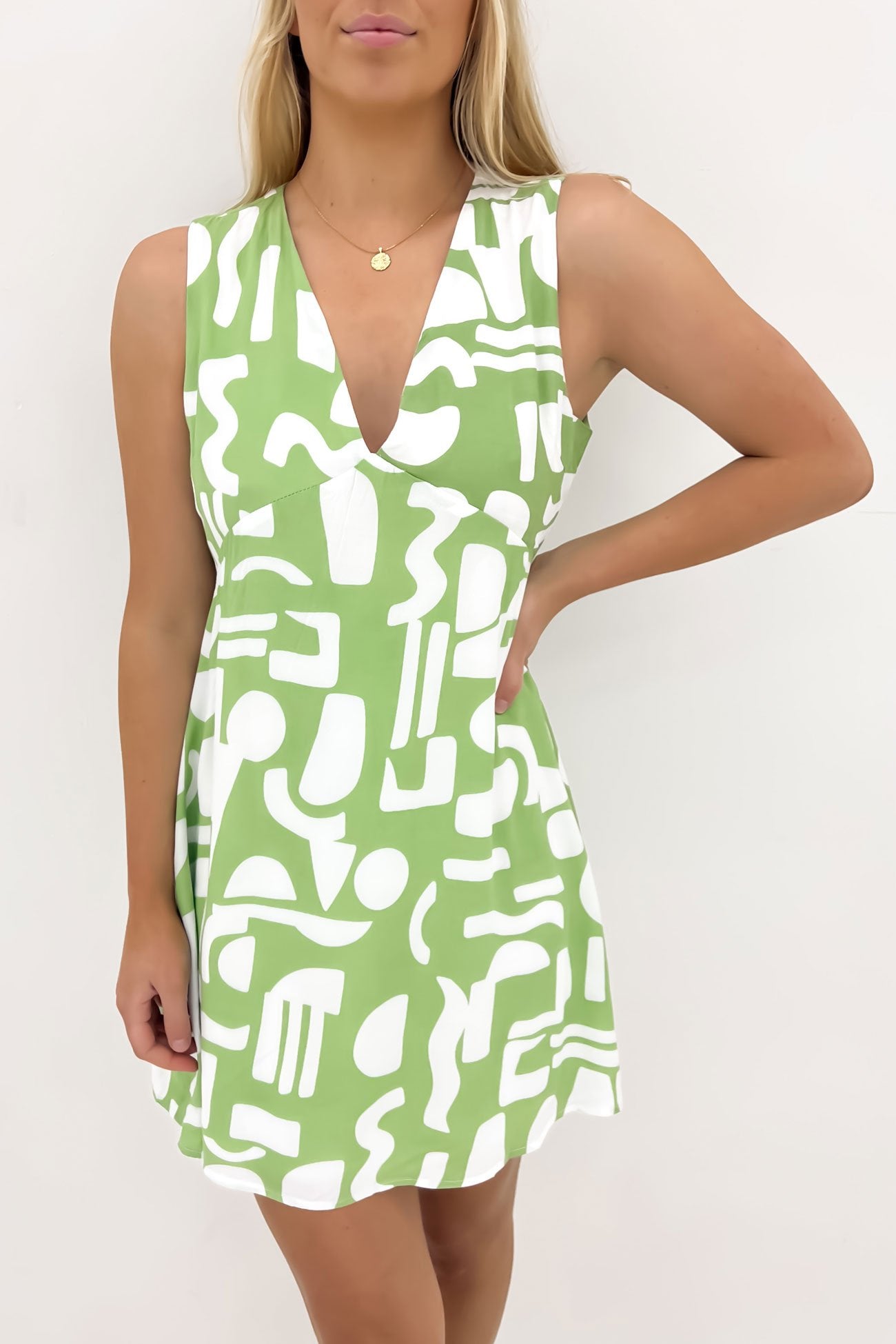 Missy Mini Dress Green