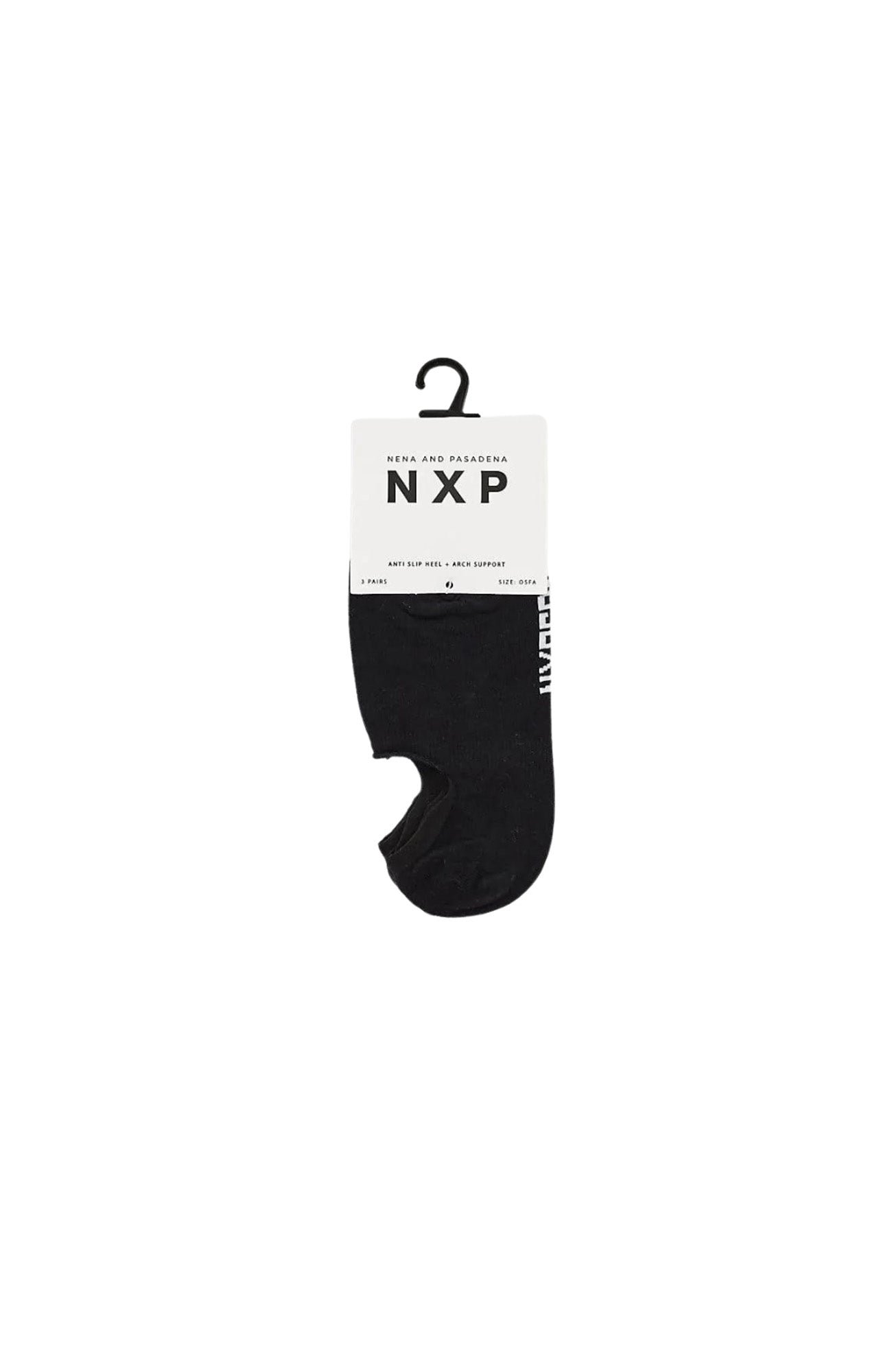 NXP Invisible Sock 3 Pack Black