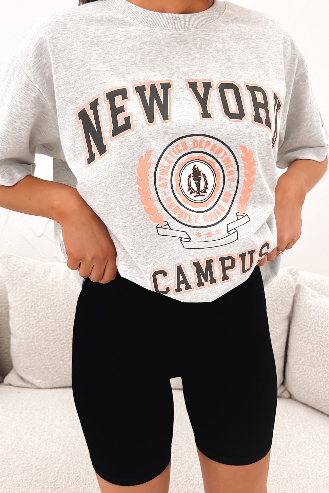 NY Campus Tee Snow Marle