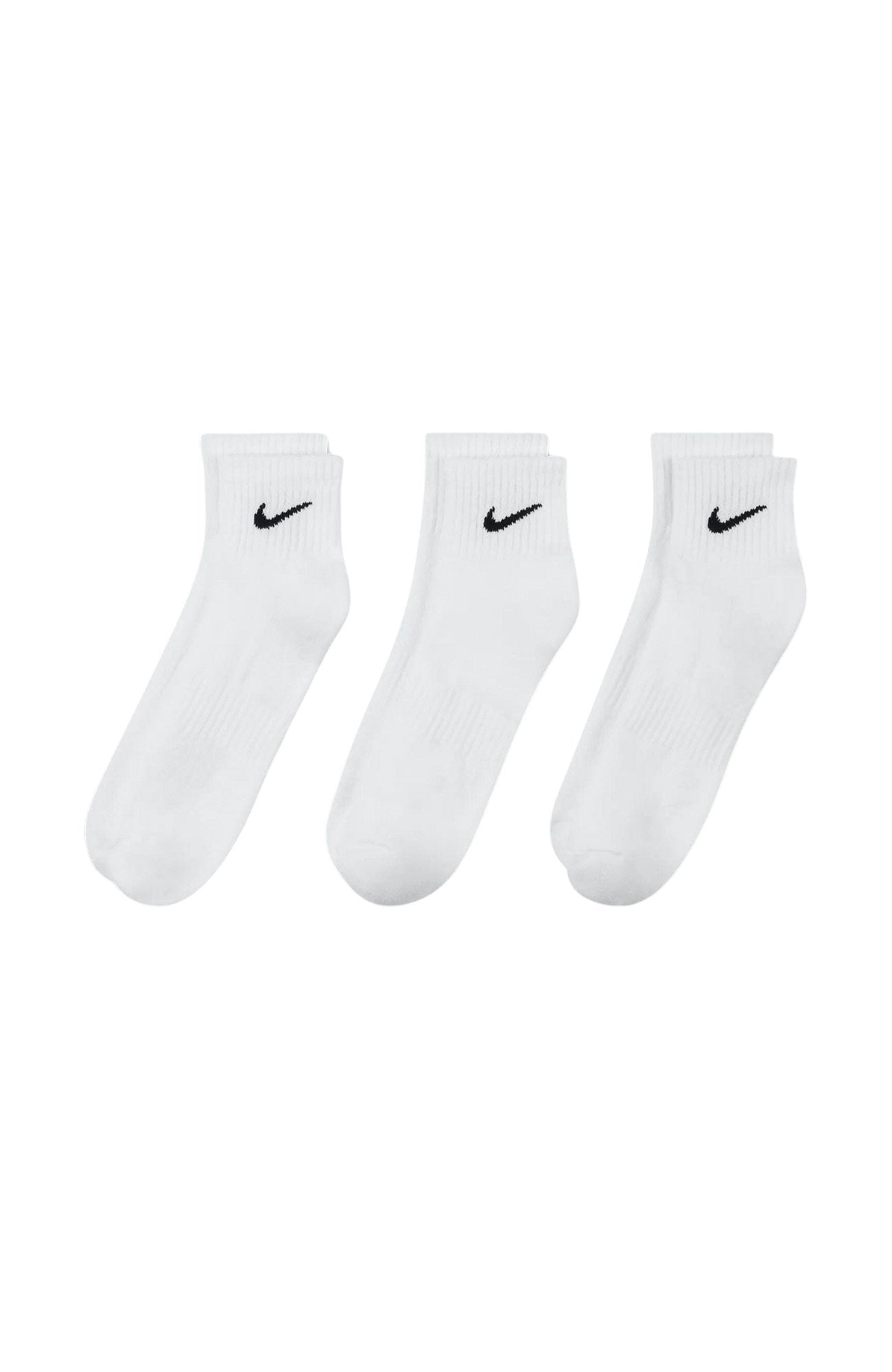 Nike Everyday Cushioned Ankle Socks 3 Pairs White