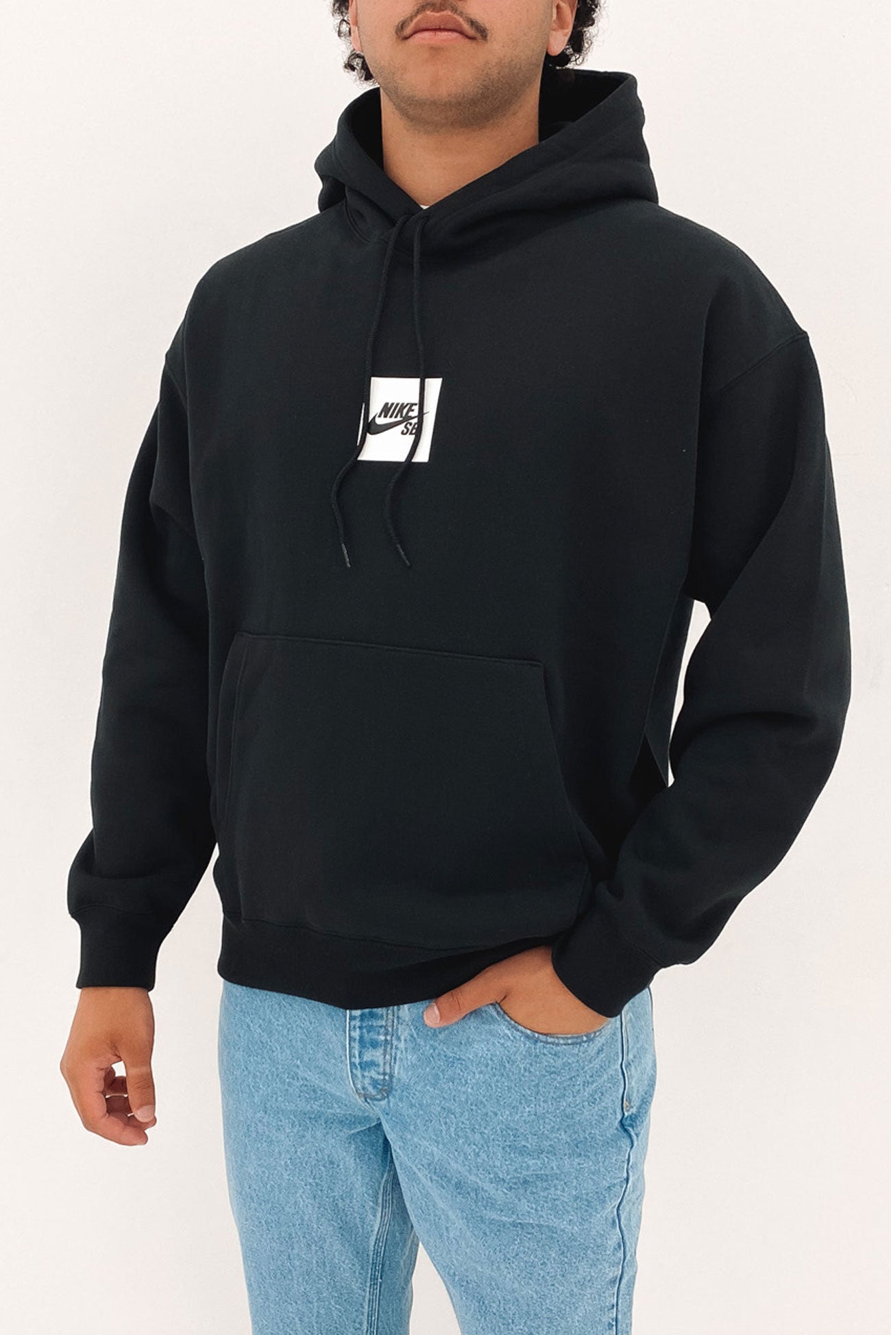 Nike SB Box Logo Hoodie Black