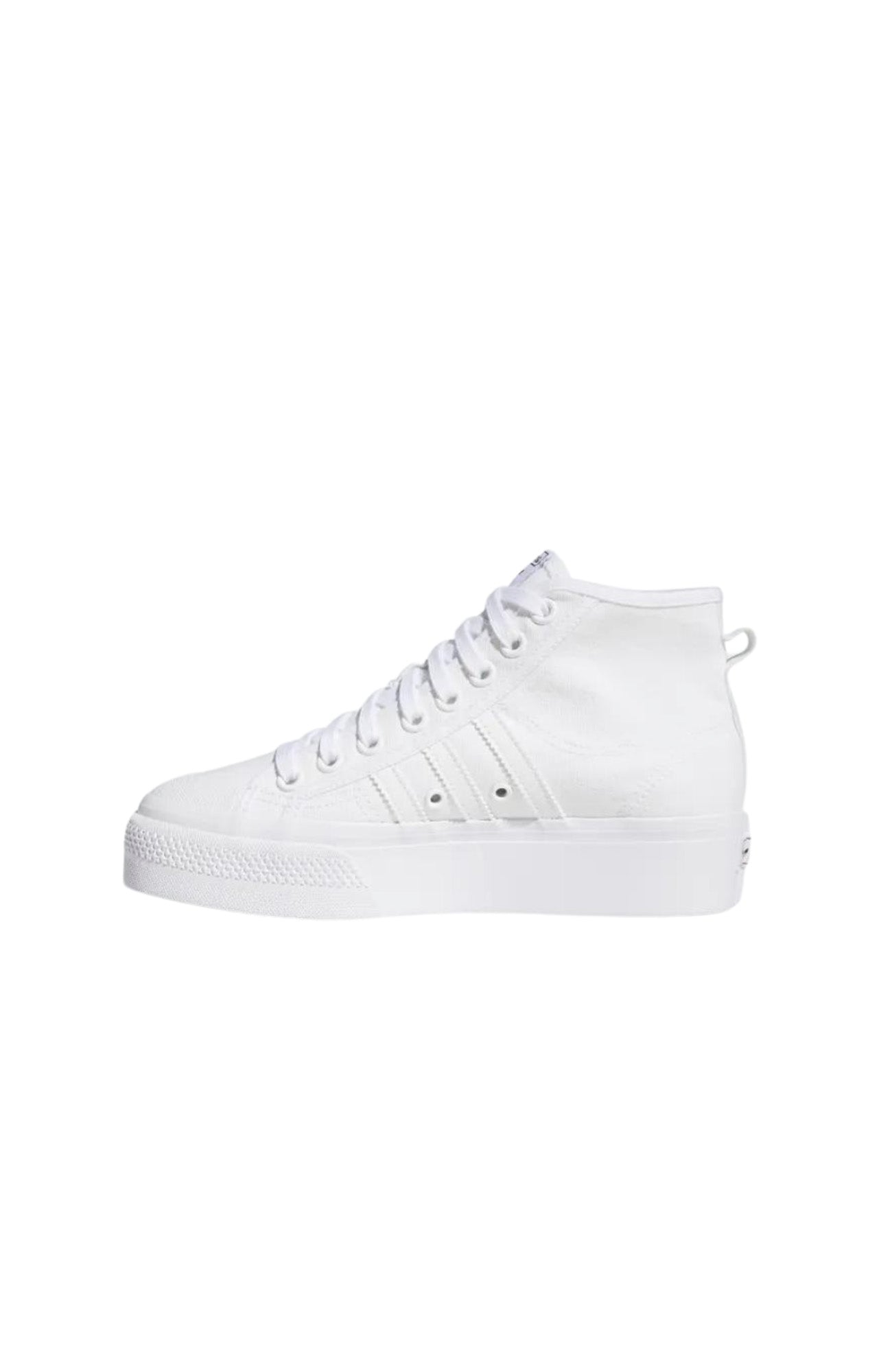 Nizza Platform Mid Shoe White