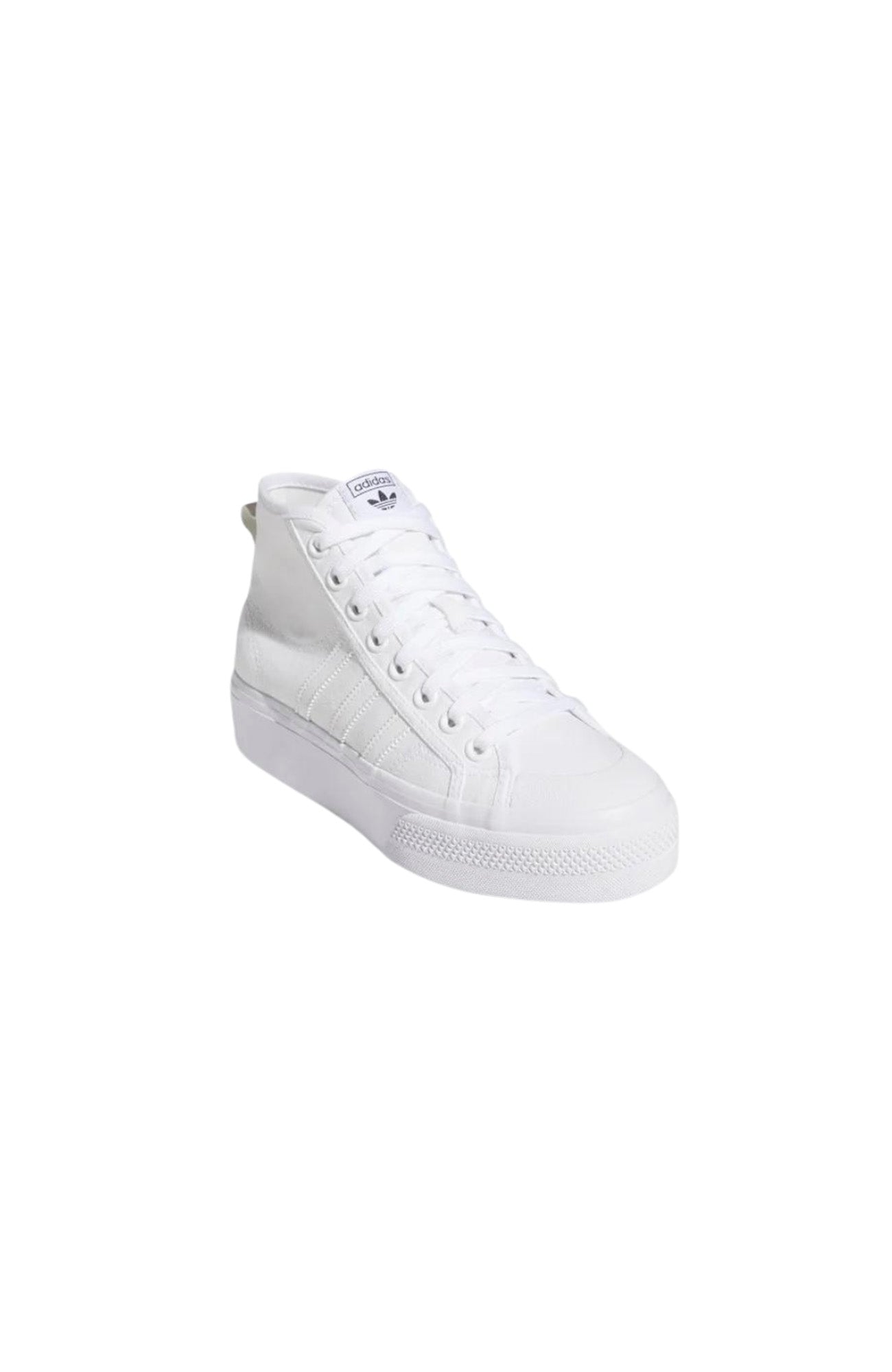 Nizza Platform Mid Shoe White