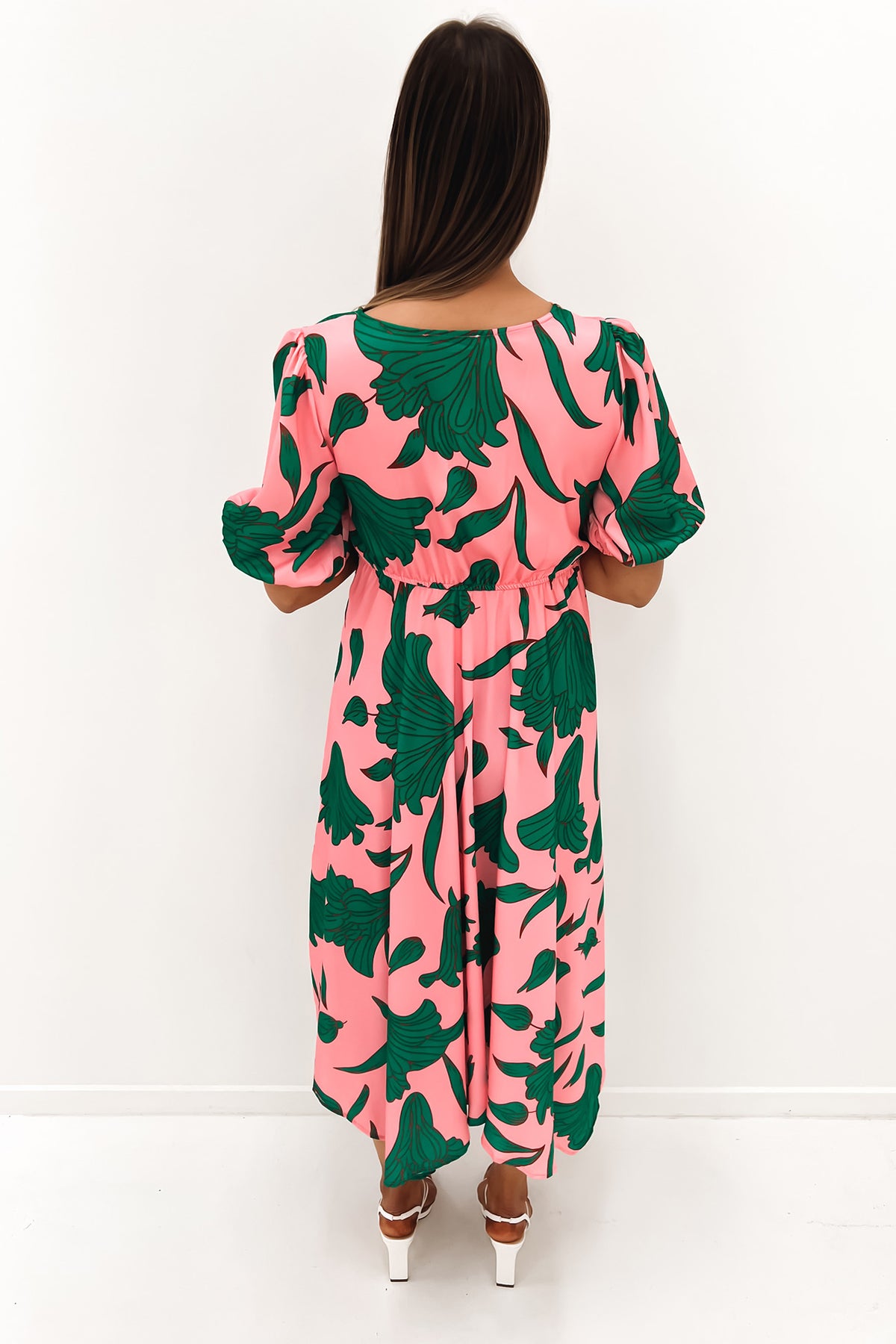 Monki V Neck Midi Dress 2024, Buy Monki Online