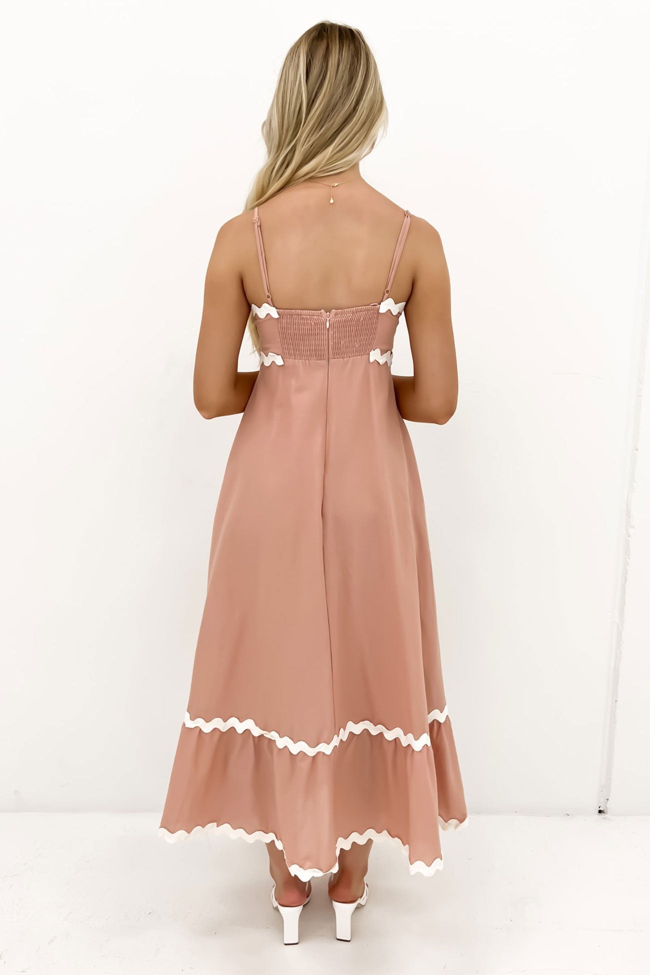 Norah Maxi Dress Blush