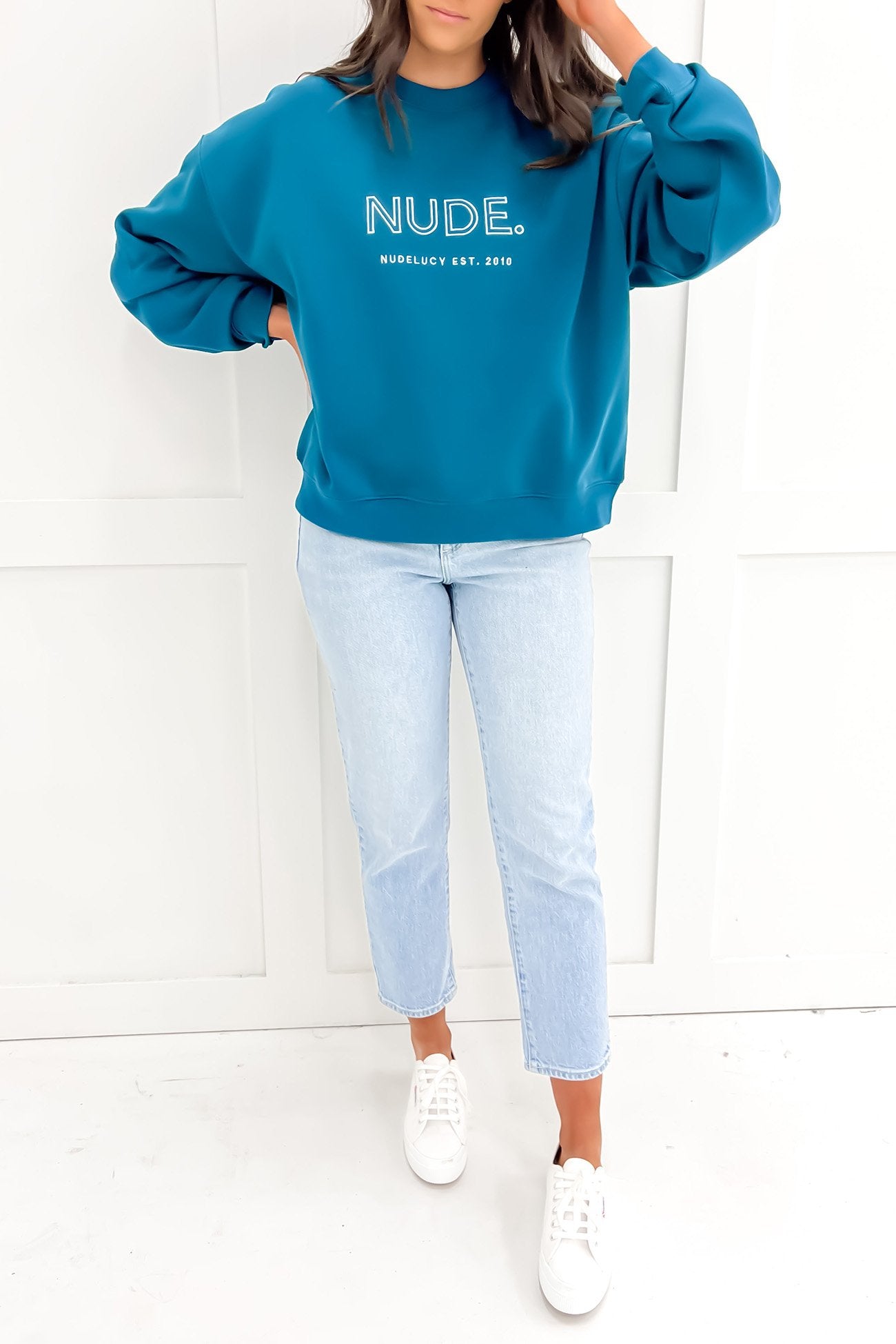 Nude. Origins Sweat Teal