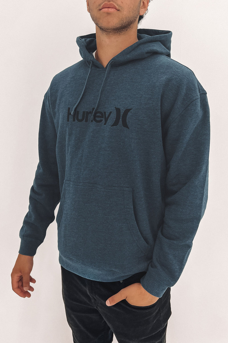 One And Only Solid Pullover Hoodie Heather Denim