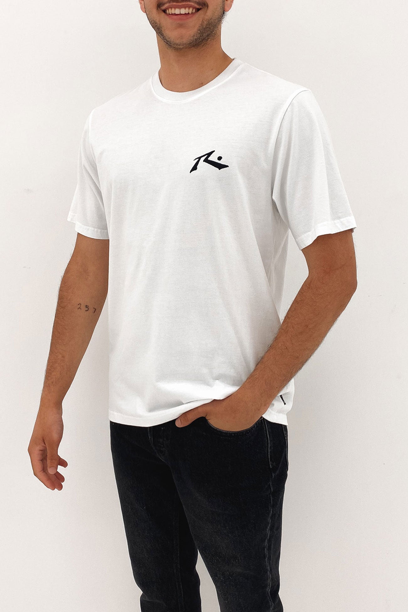 One Hit Competition Short Sleeve Tee White