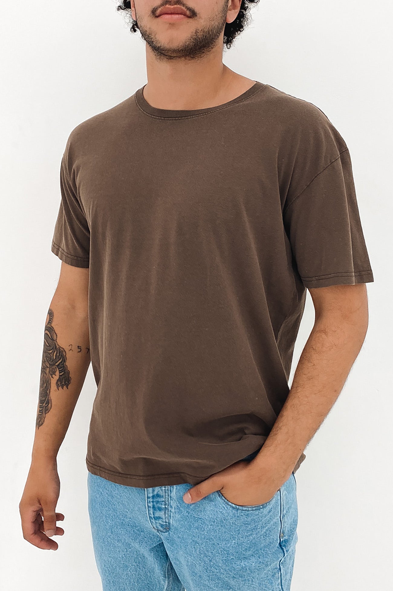 Oversized Tee Chocolate