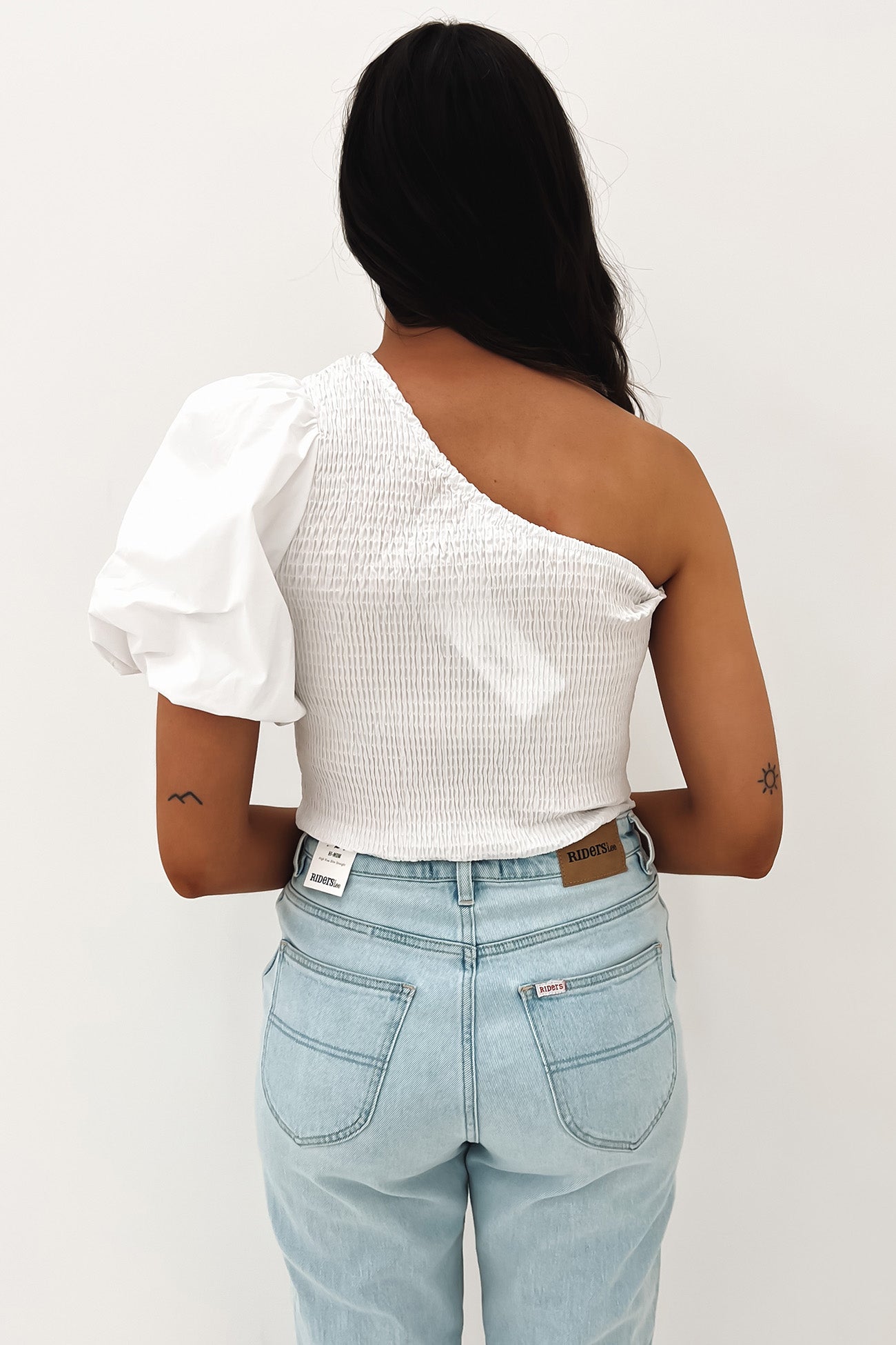 Pennie Top White