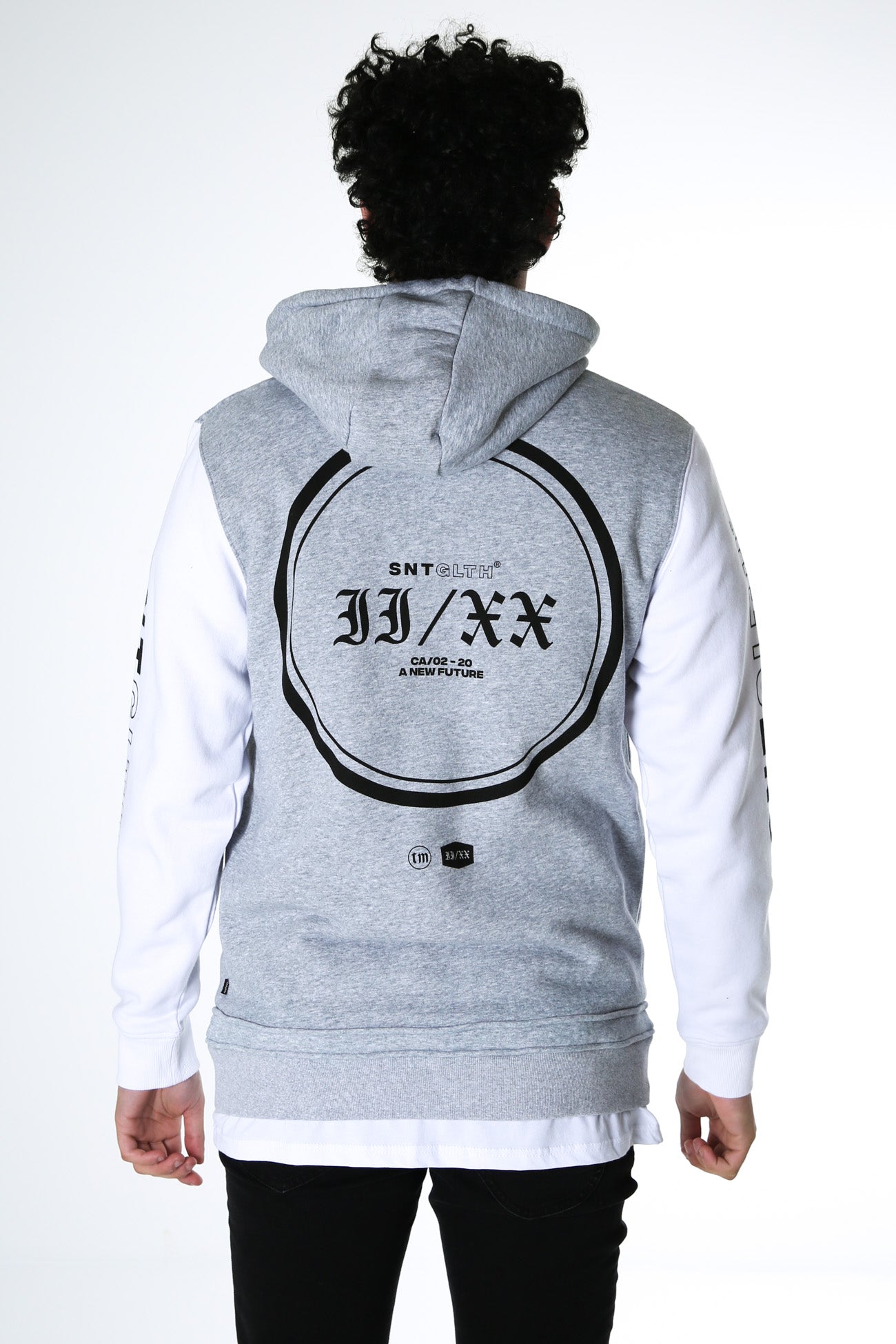 Phaser Hoody Grey Marle