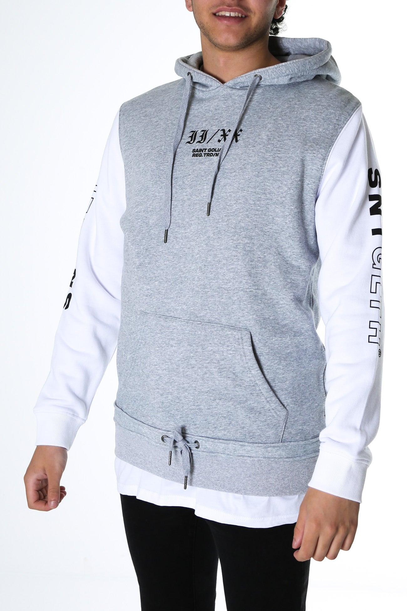 Phaser Hoody Grey Marle