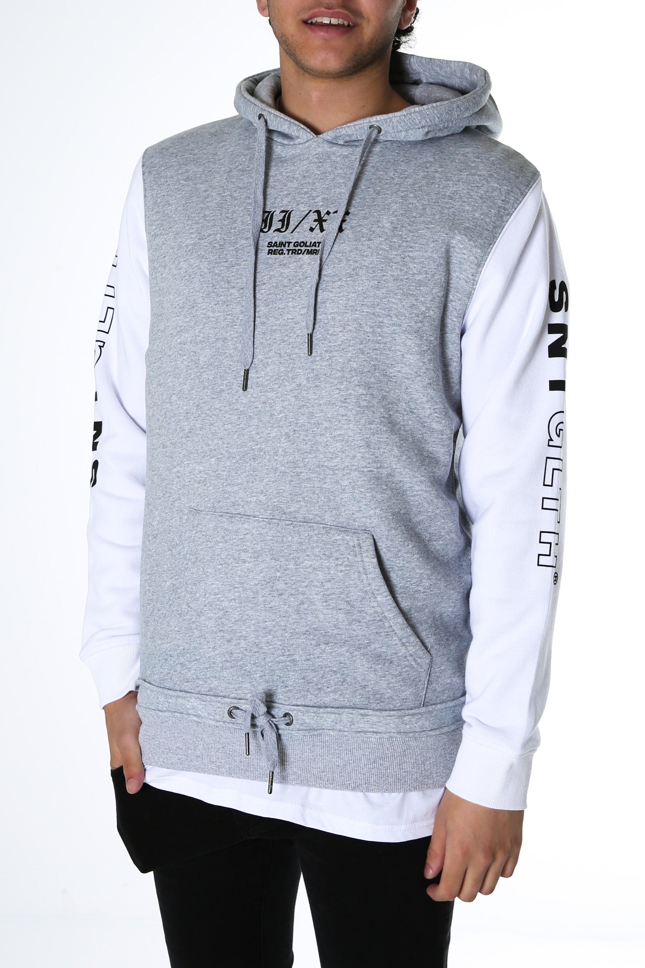 Phaser Hoody Grey Marle