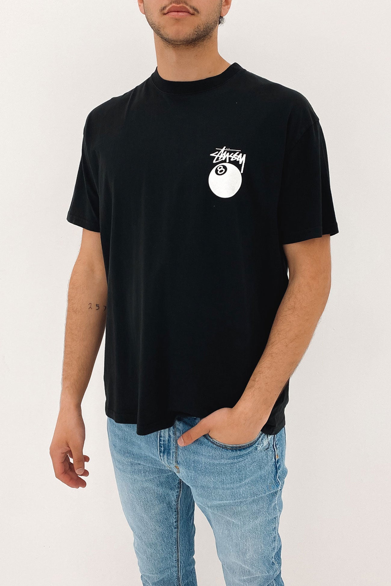 Pigment 8 Ball Short Sleeve Tee Pigment Black