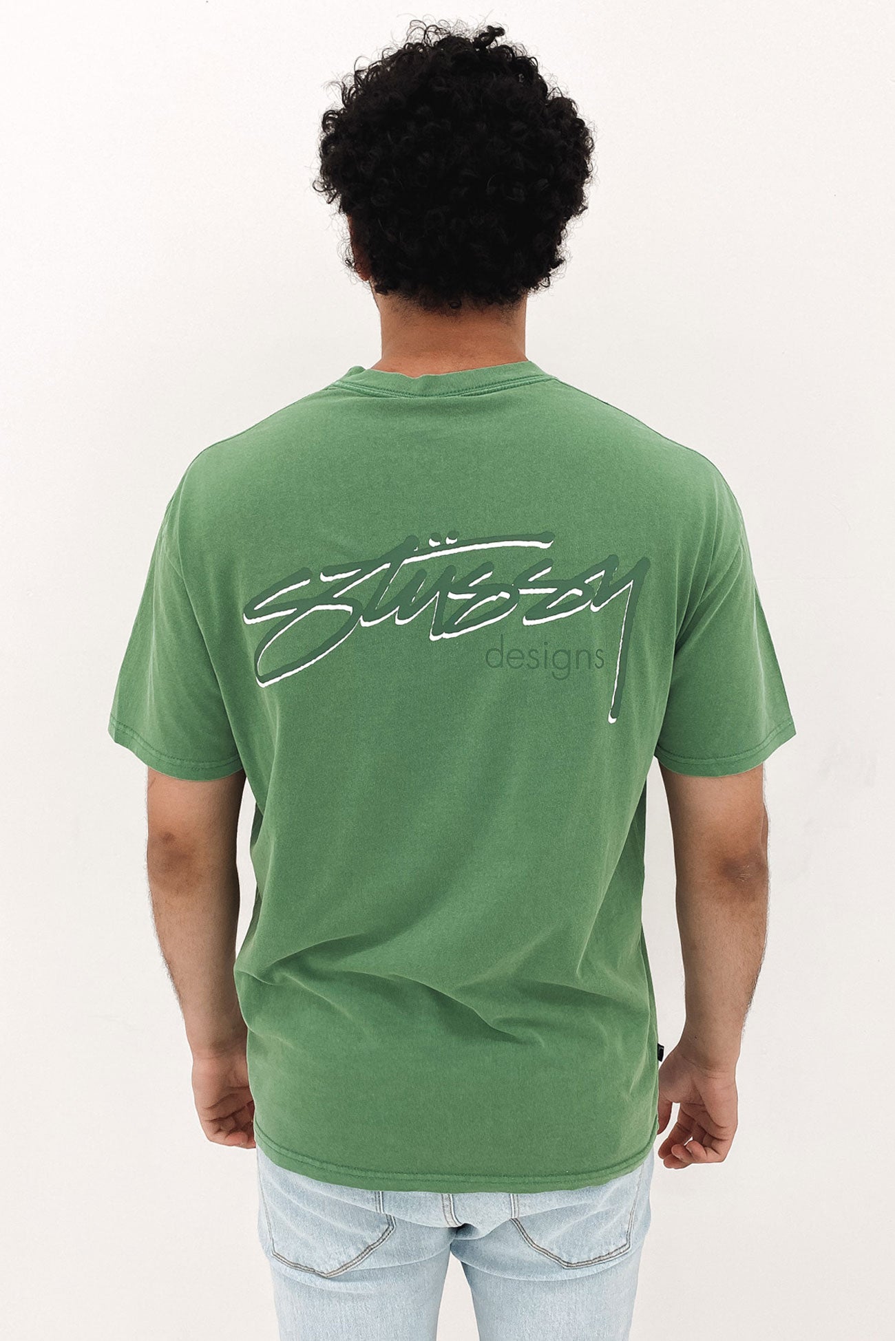 Pigment Stussy Designs Short Sleeve Tee Pigment Tea Green