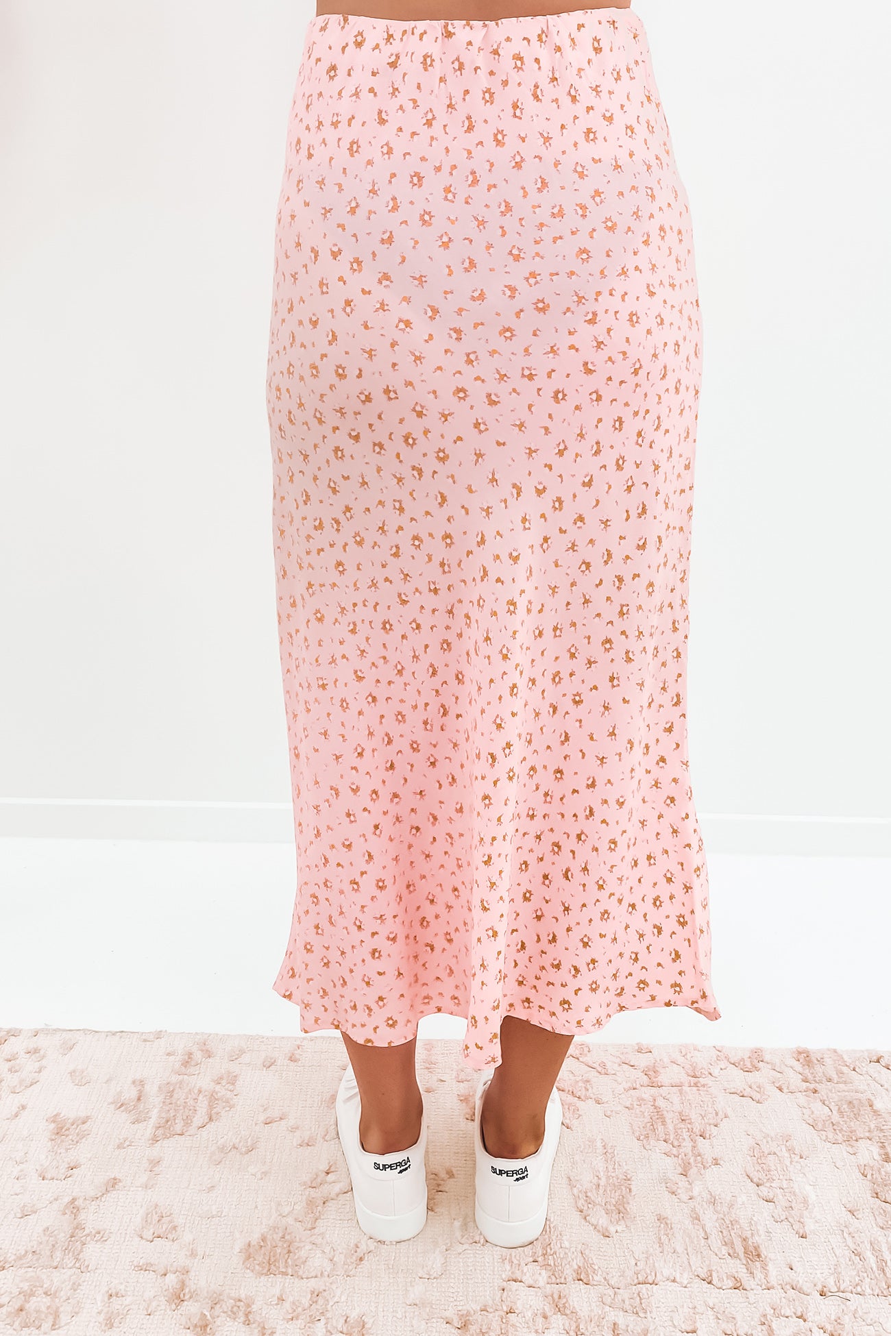 Piper Floral Midi Skirt Print