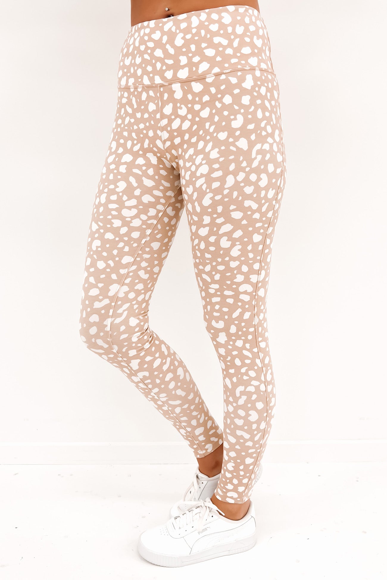 Pixie Leggings Maple Leopard