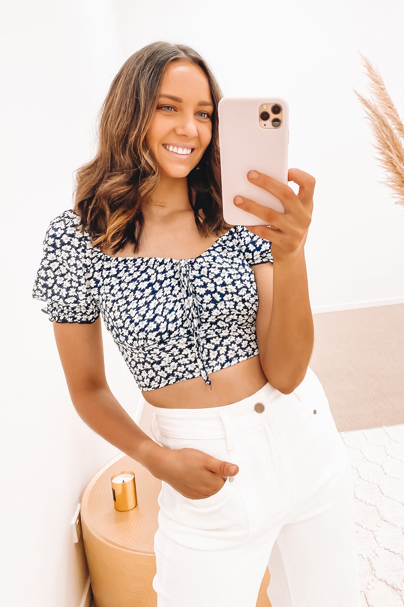 Posie Top Print