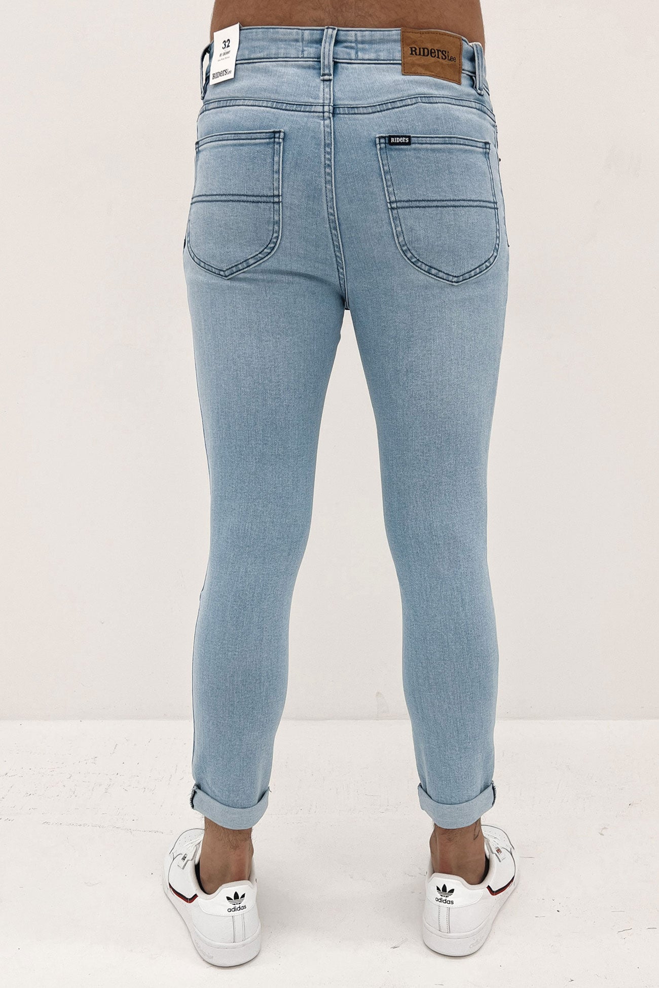 R1 Skinny Roller Jean Oracle Blue