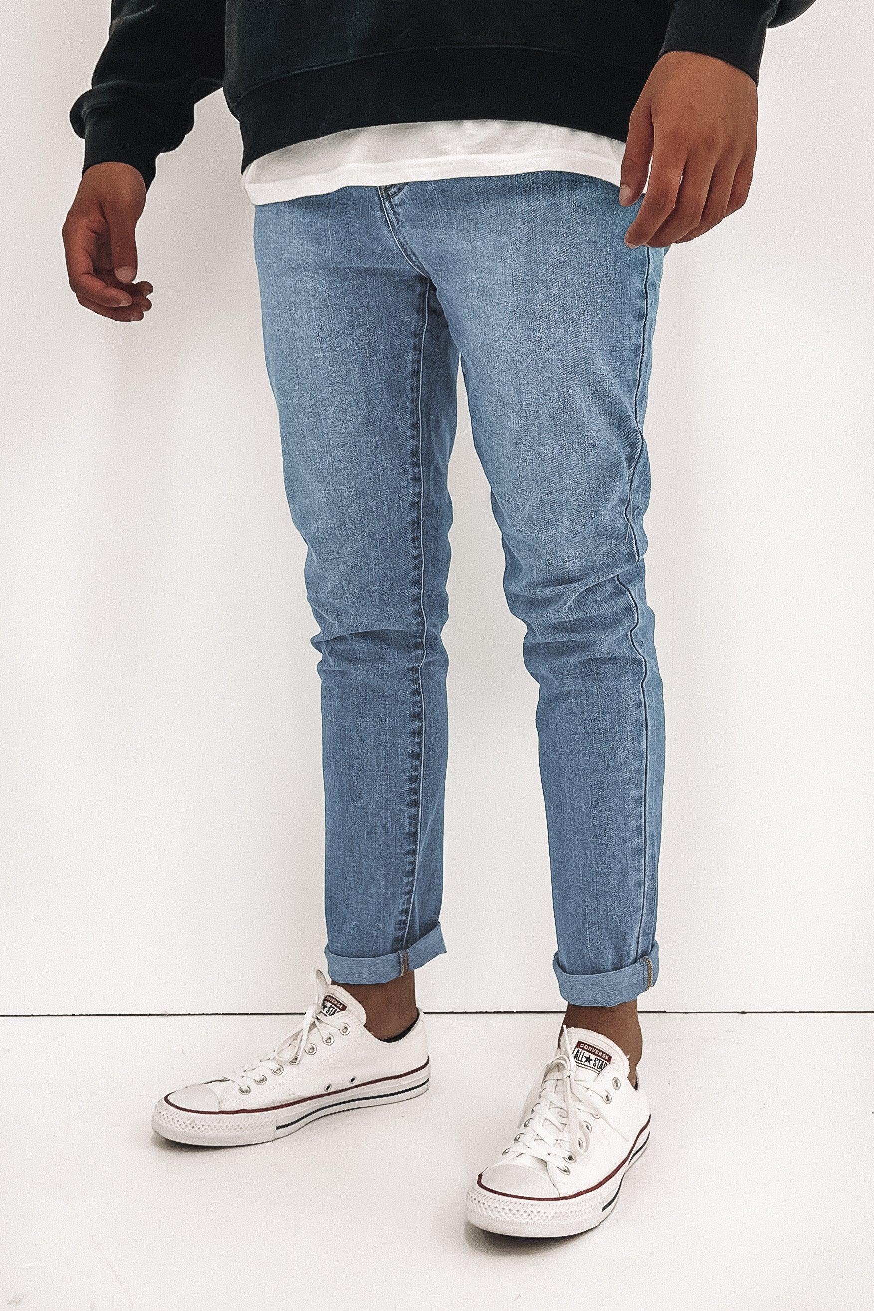 R1 Skinny Jean Gravity Blue