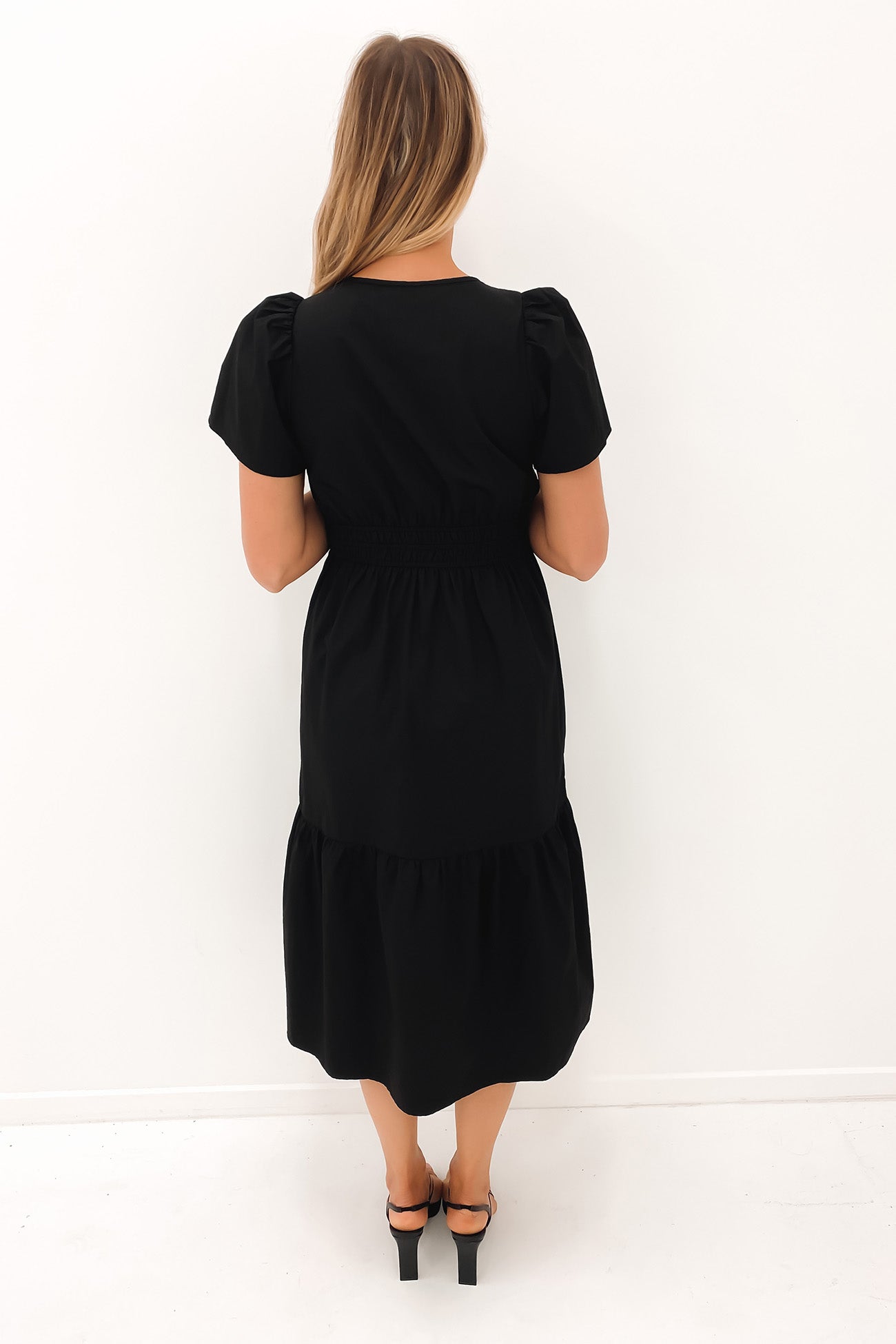 Rena Midi Dress Black