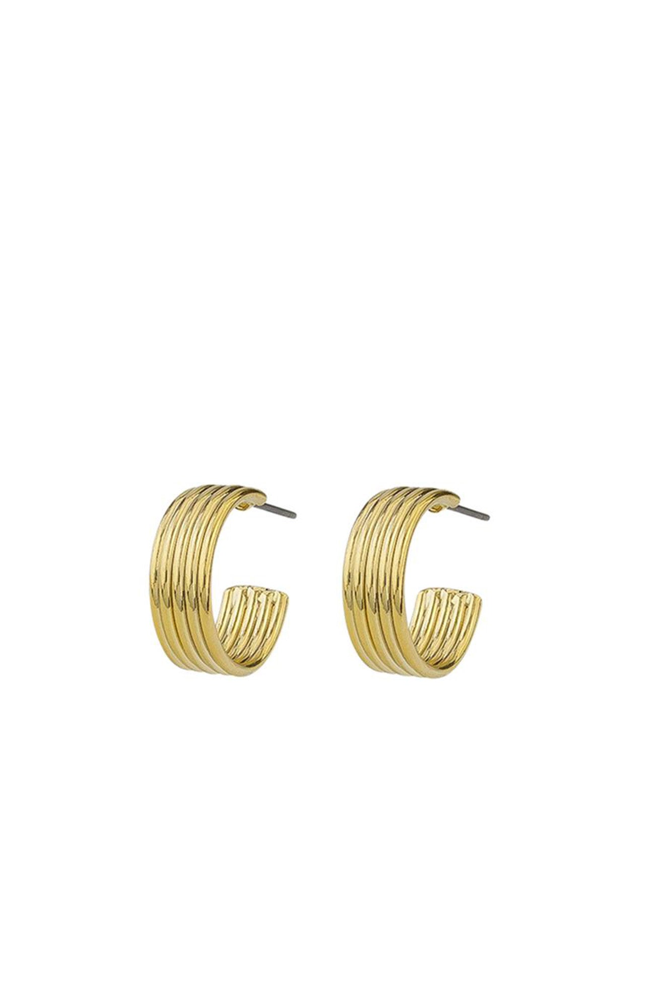 Rosie Hoops Gold