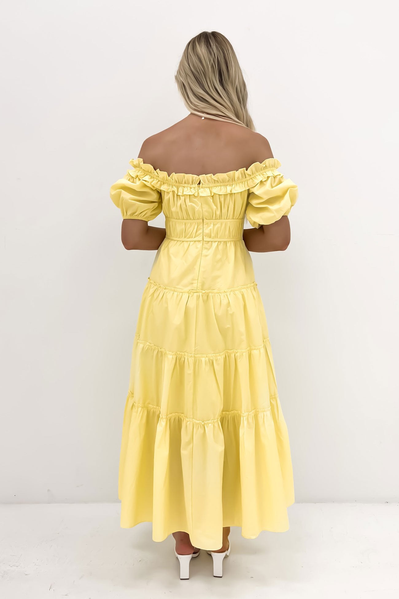 Ryland Midi Dress Yellow