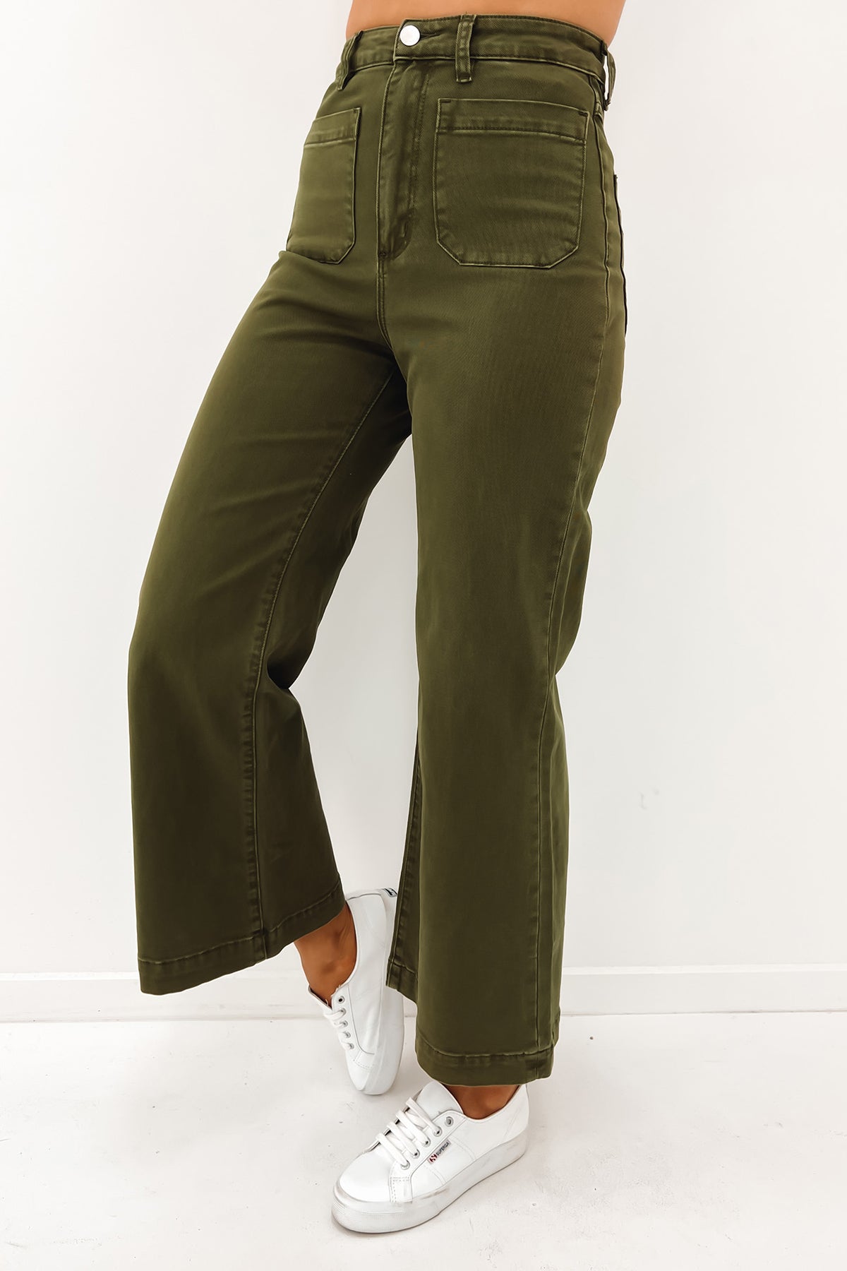 Jeans 2025 army green