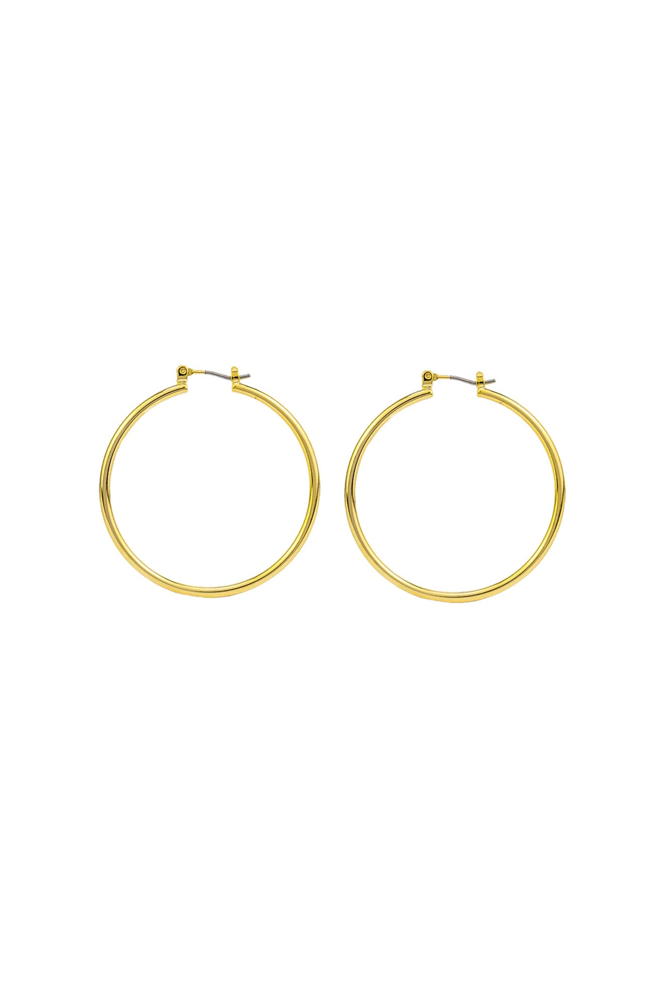 Samantha Hoops Medium Gold