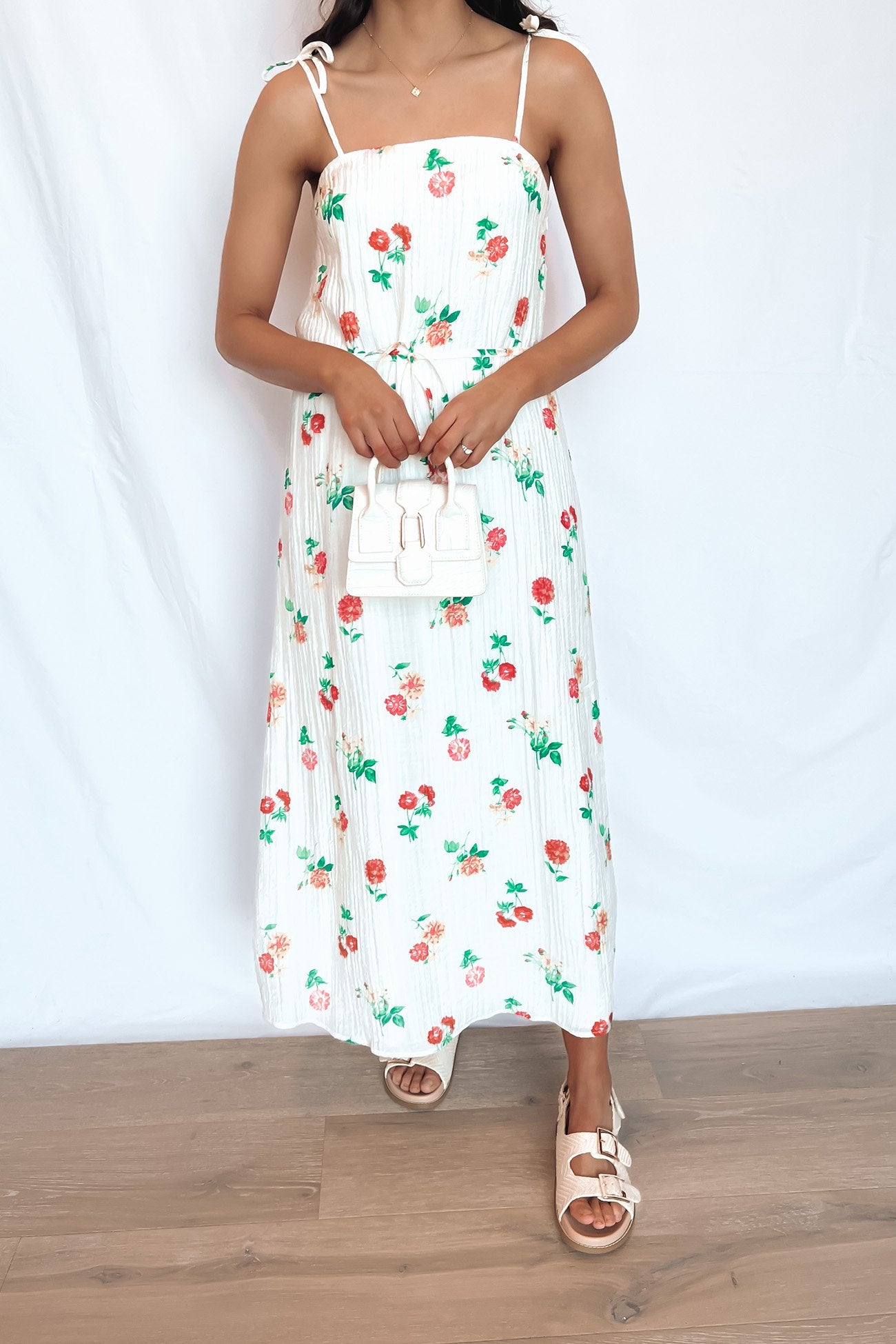 Santorini Maxi Dress Print