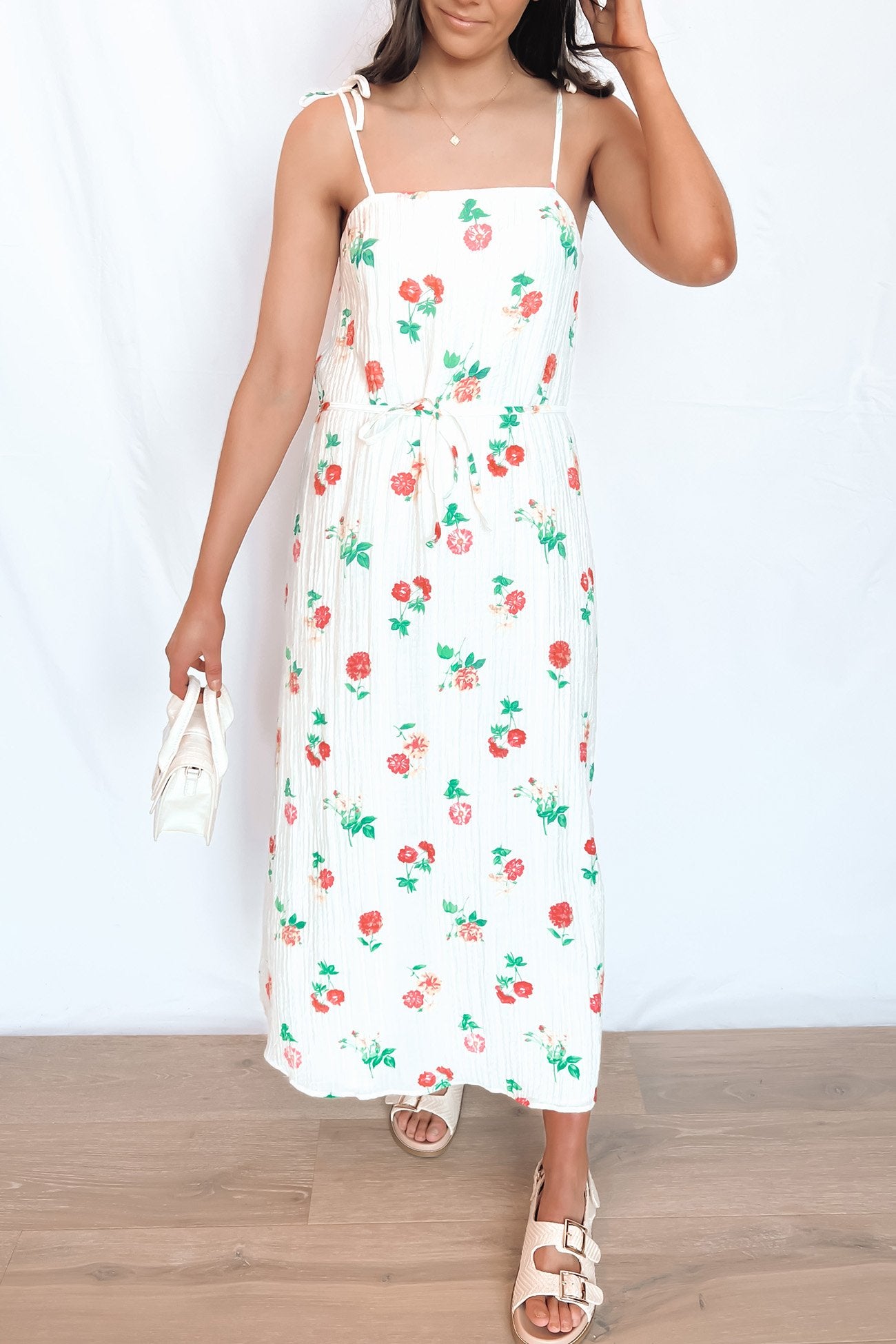 Santorini Maxi Dress Print