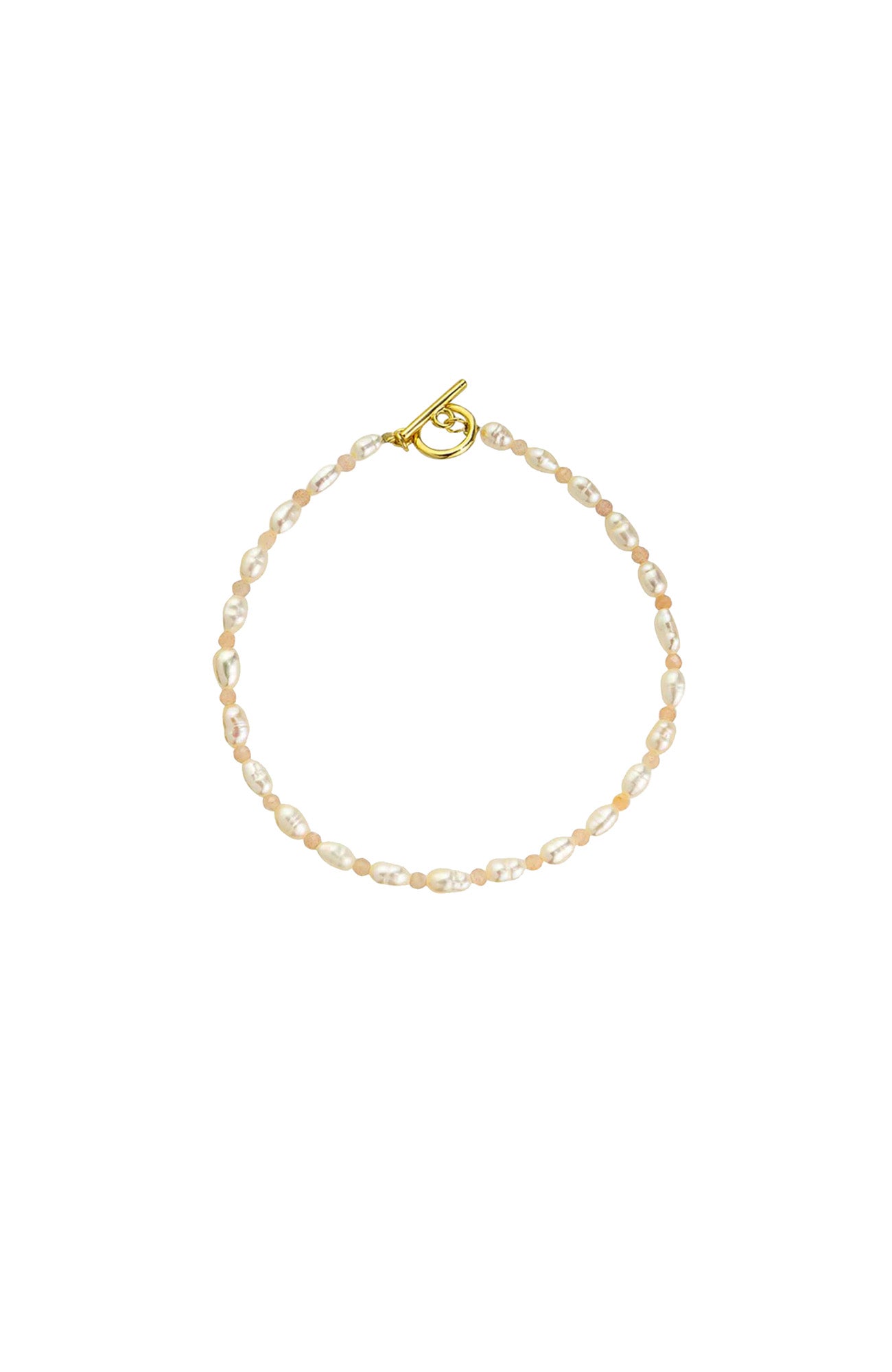 Sayla Pearl Bracelet Rose