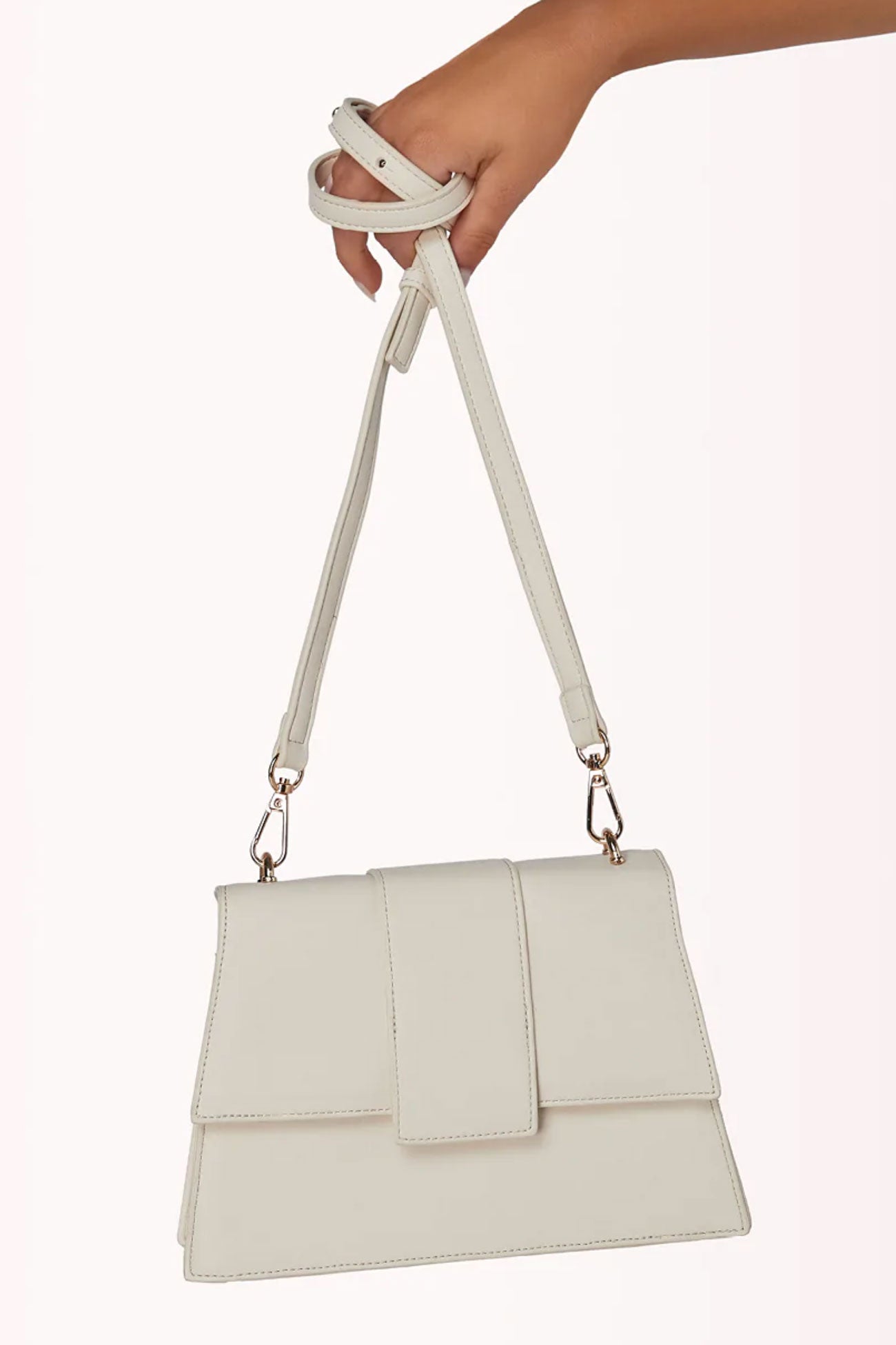 Dolly Cross Body Bag Bone Texture