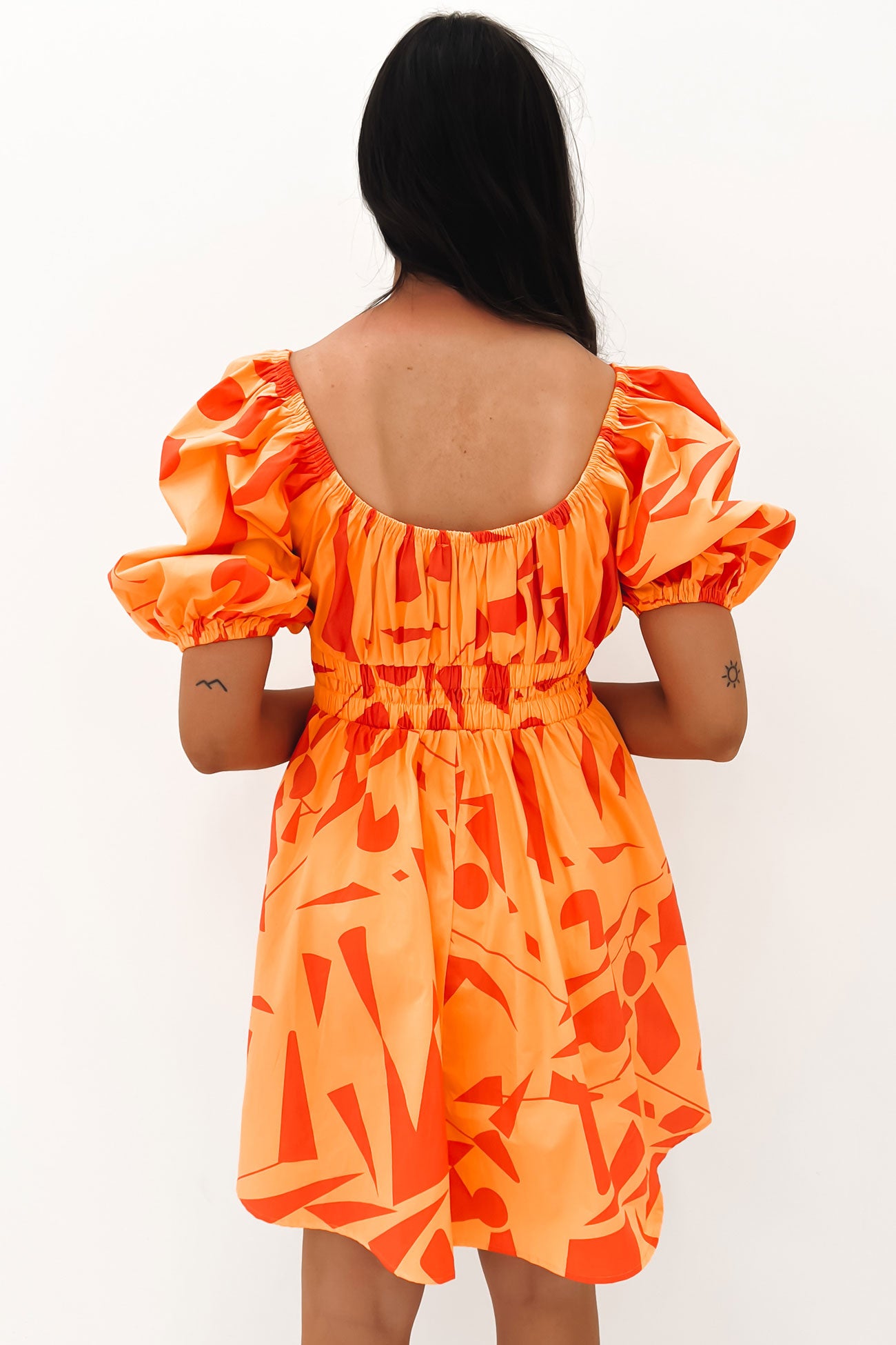 Seb Mini Dress Orange